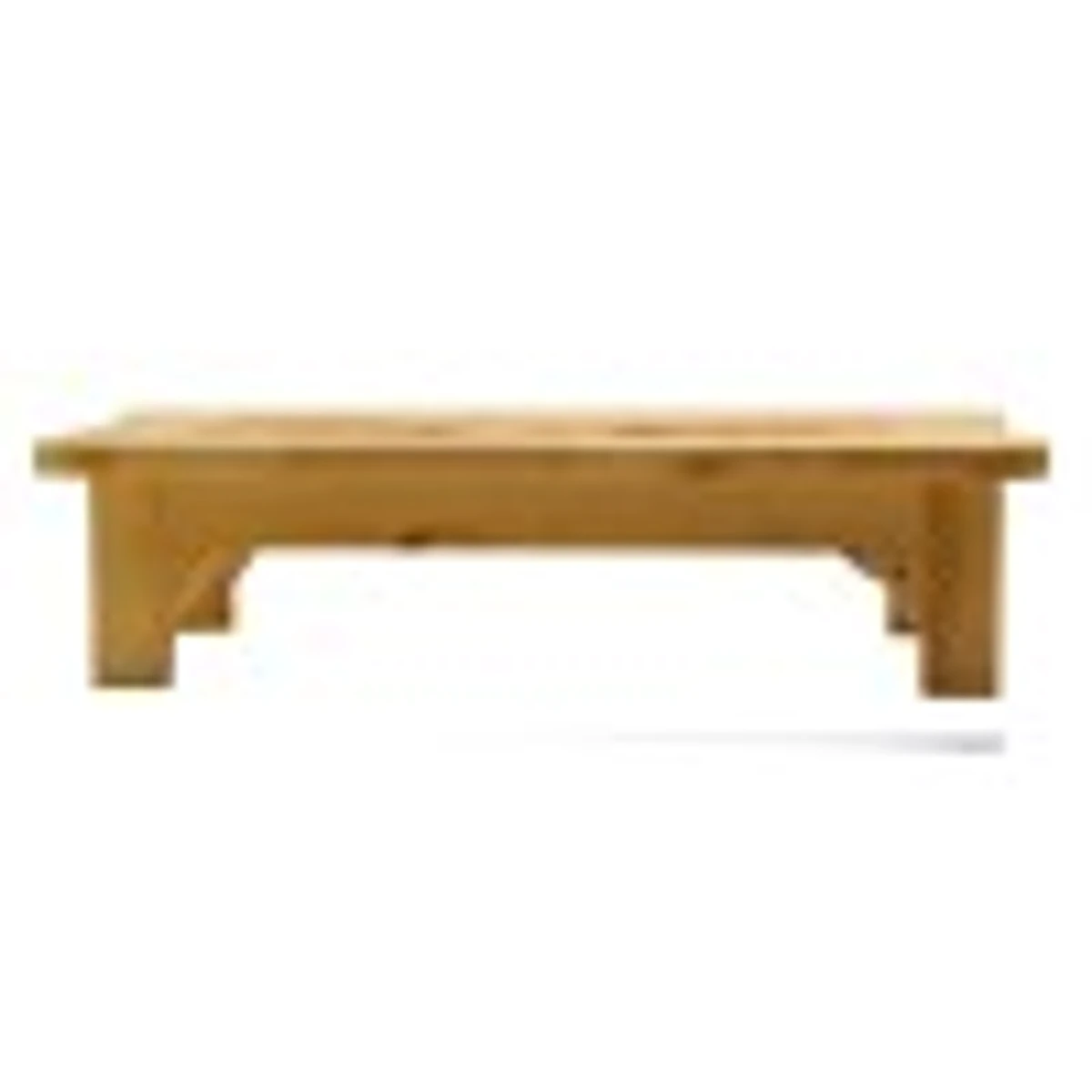 ALFI ALFI AB4408 24'' Wooden Stool Shower Stool - side view