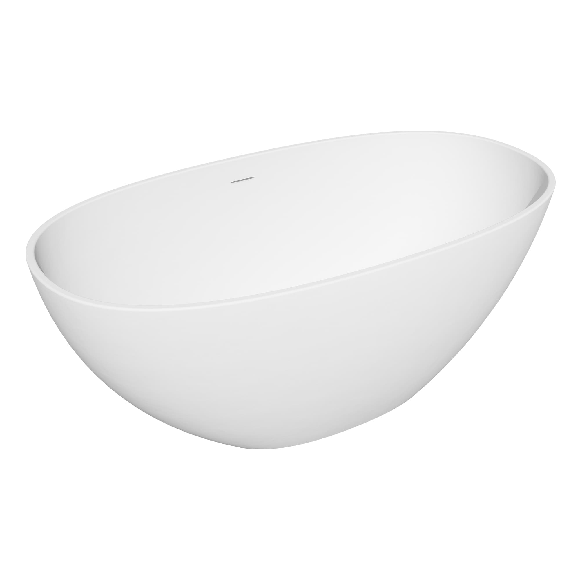 Altair Euston Solid Surface Freestanding Soaking Bathtub - photo 2 of 24