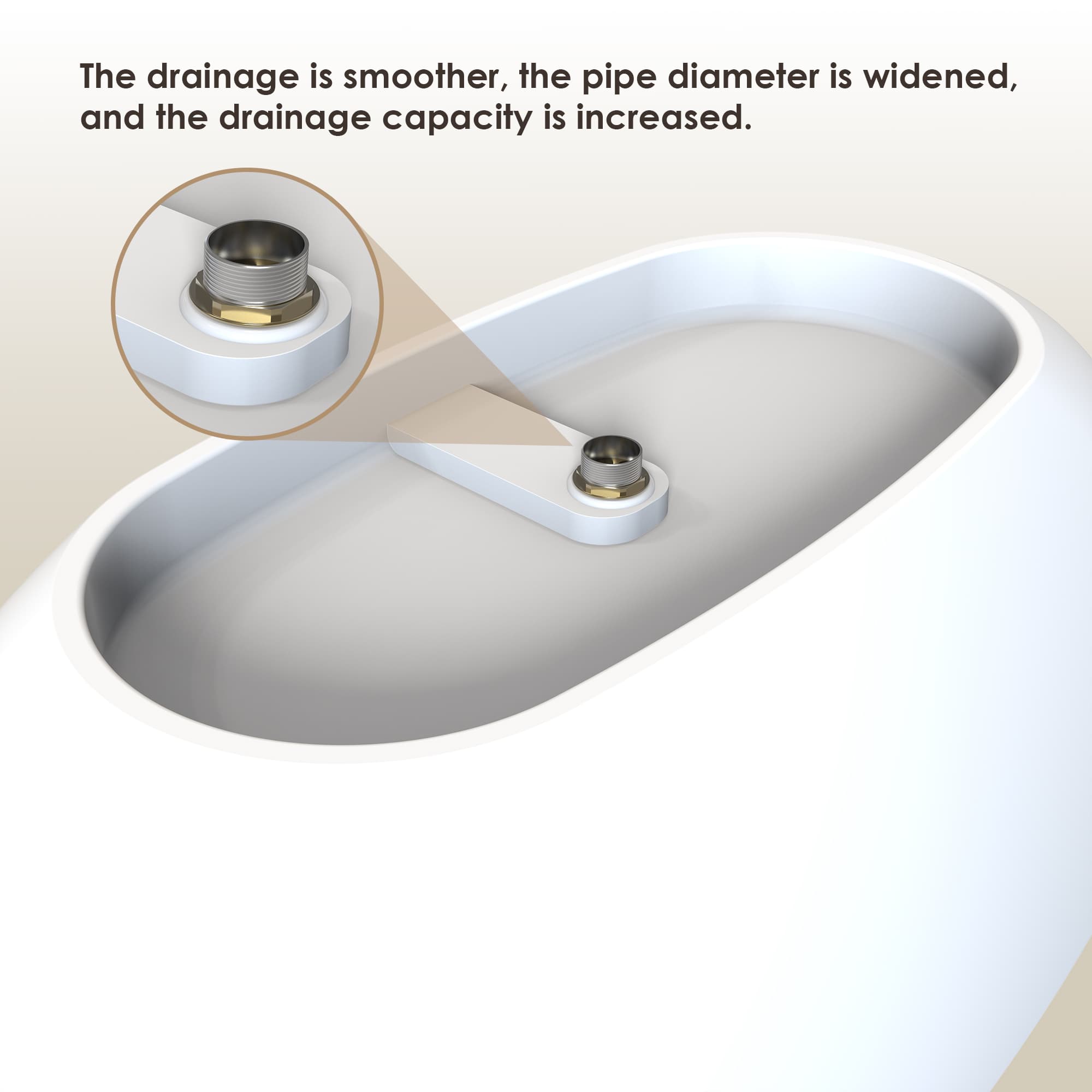Altair Euston Solid Surface Freestanding Soaking Bathtub - photo 24 of 24