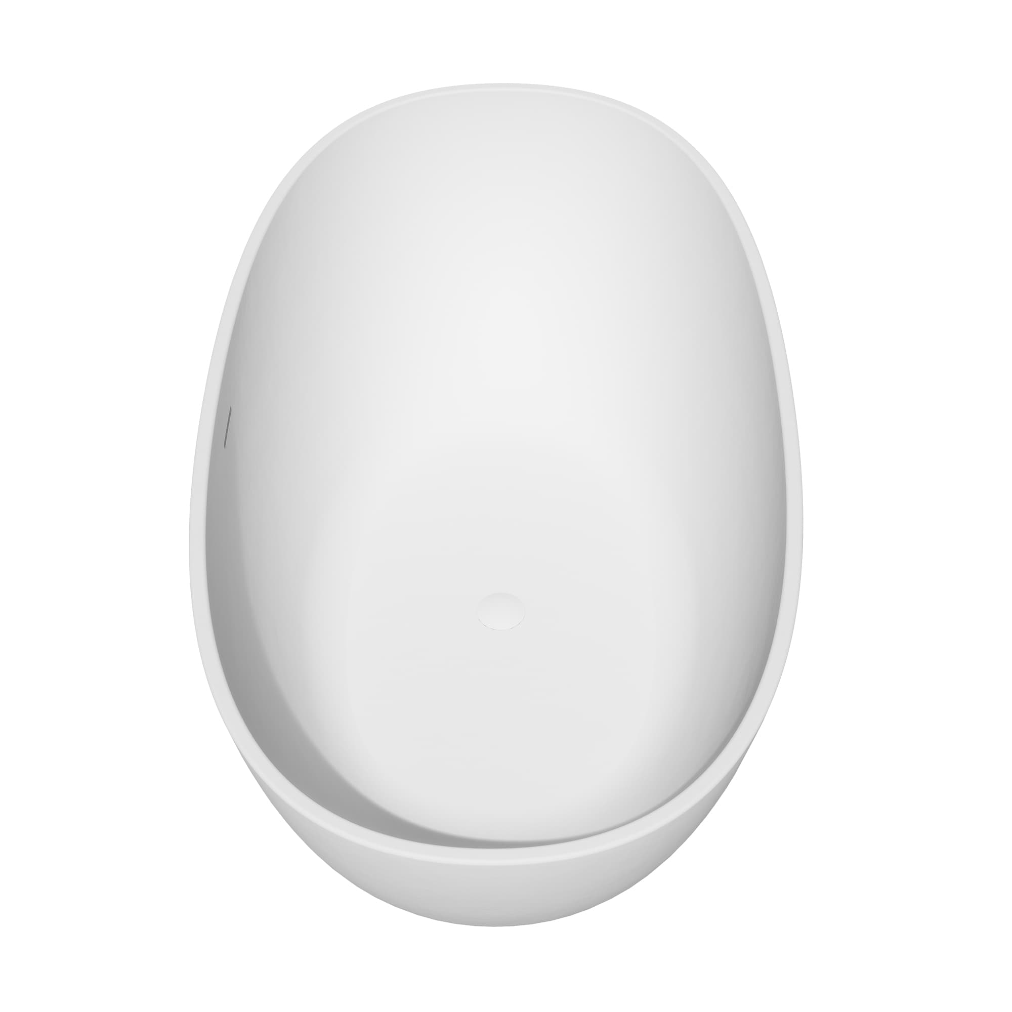 Altair Euston Solid Surface Freestanding Soaking Bathtub - photo 5 of 24