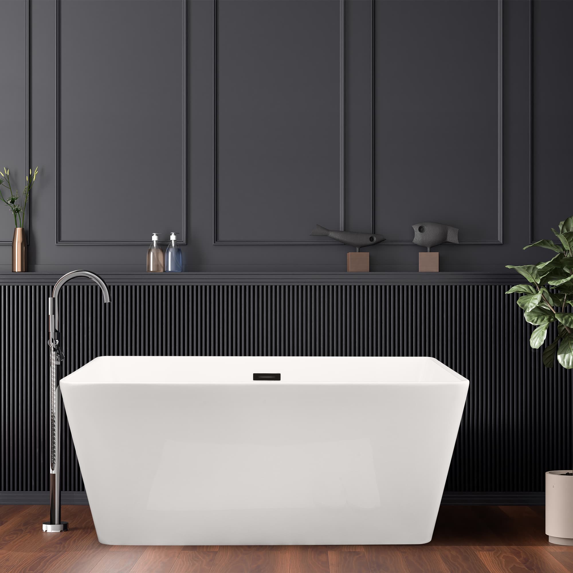 Altair Regina 51 Inch Acrylic Soaking Bathtub - photo 10 of 13