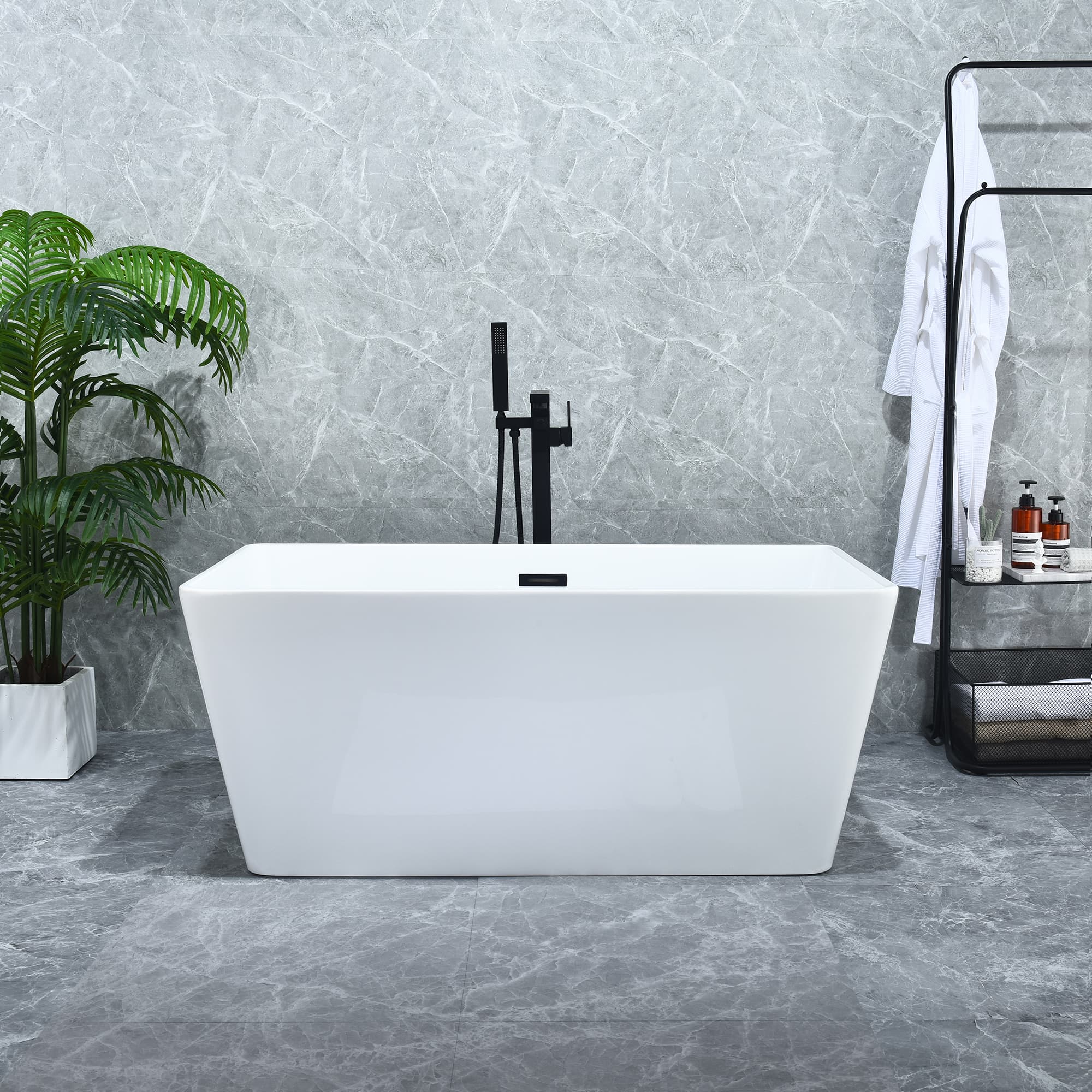 Altair Regina 51 Inch Acrylic Soaking Bathtub - photo 5 of 13