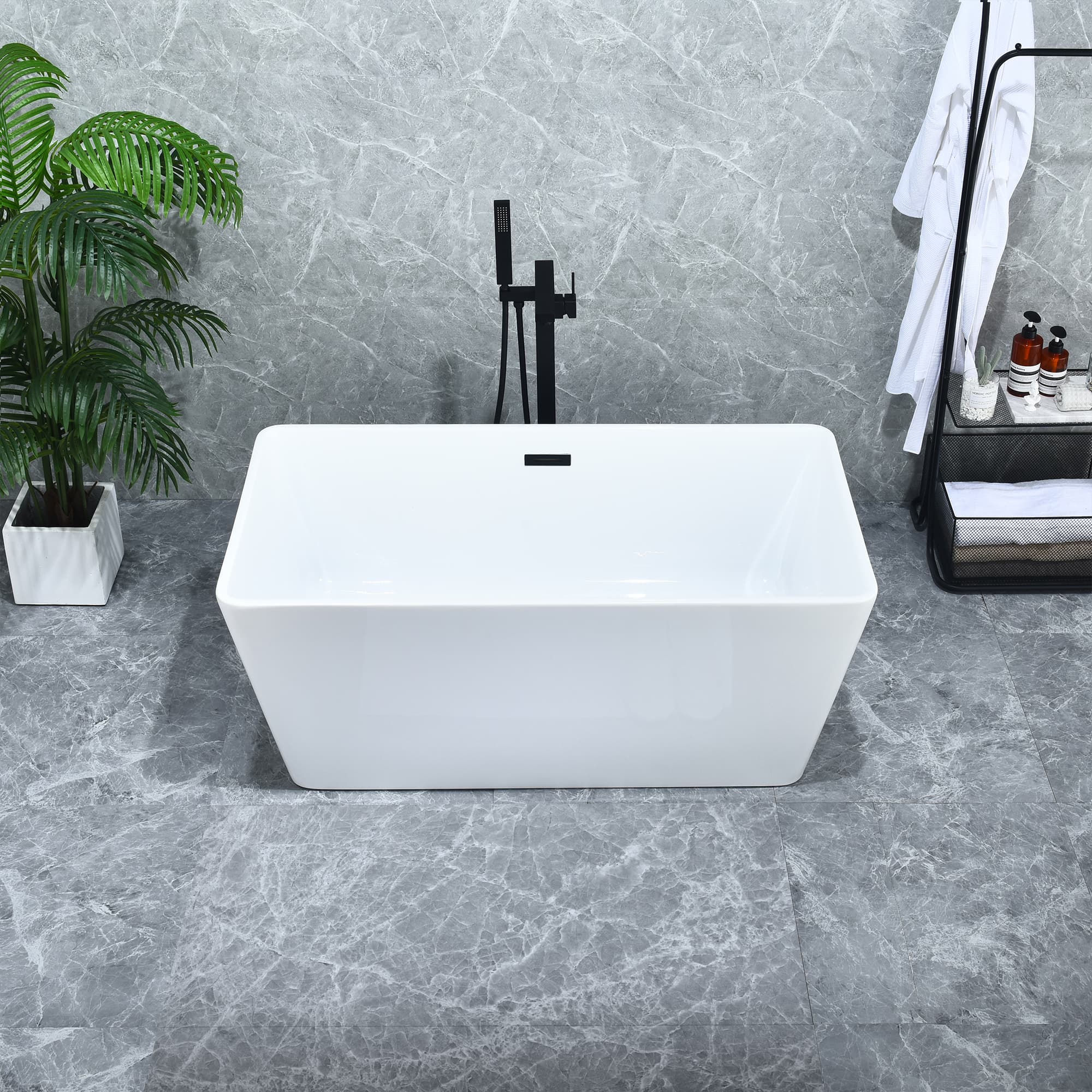 Altair Regina 51 Inch Acrylic Soaking Bathtub - photo 6 of 13
