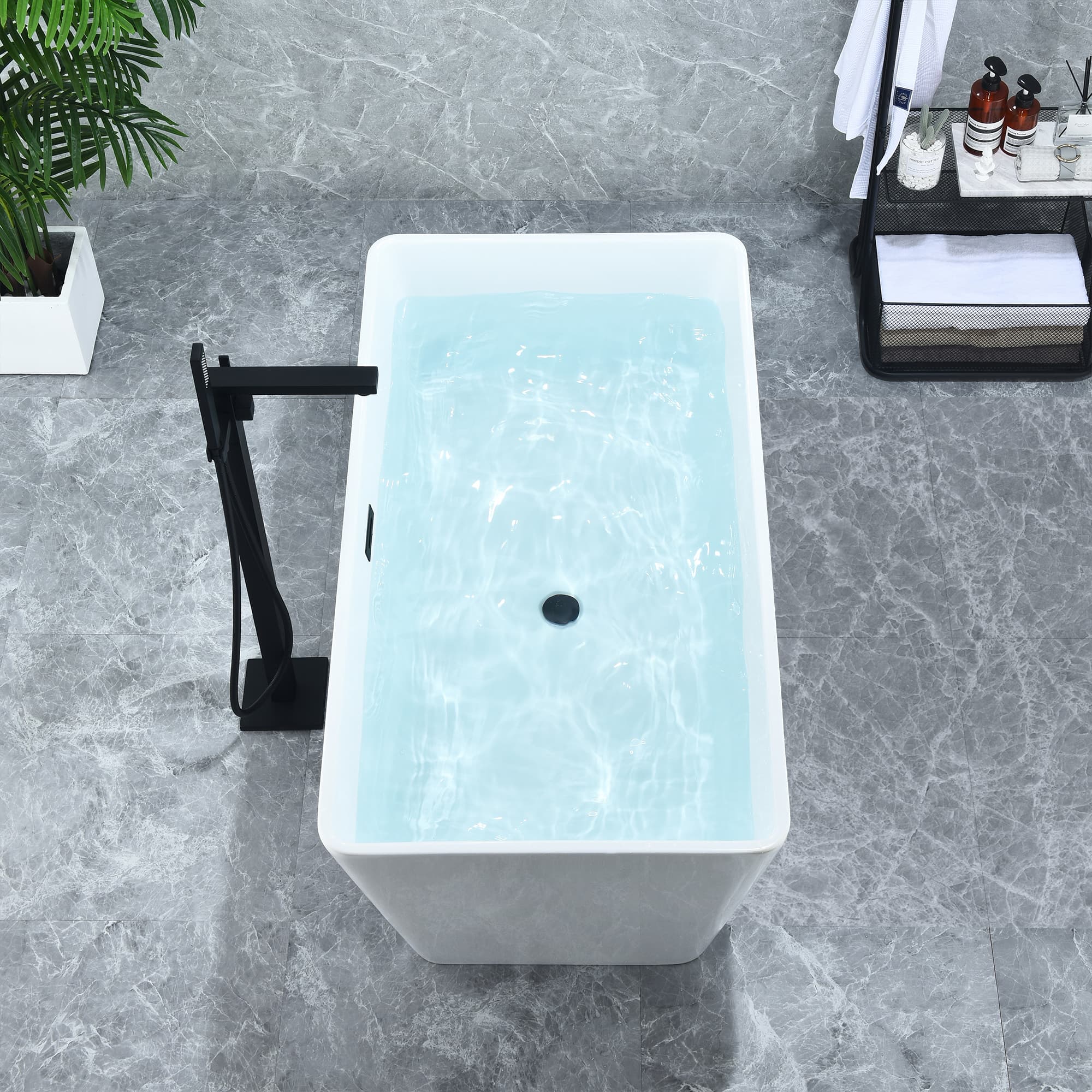 Altair Regina 51 Inch Acrylic Soaking Bathtub - photo 7 of 13