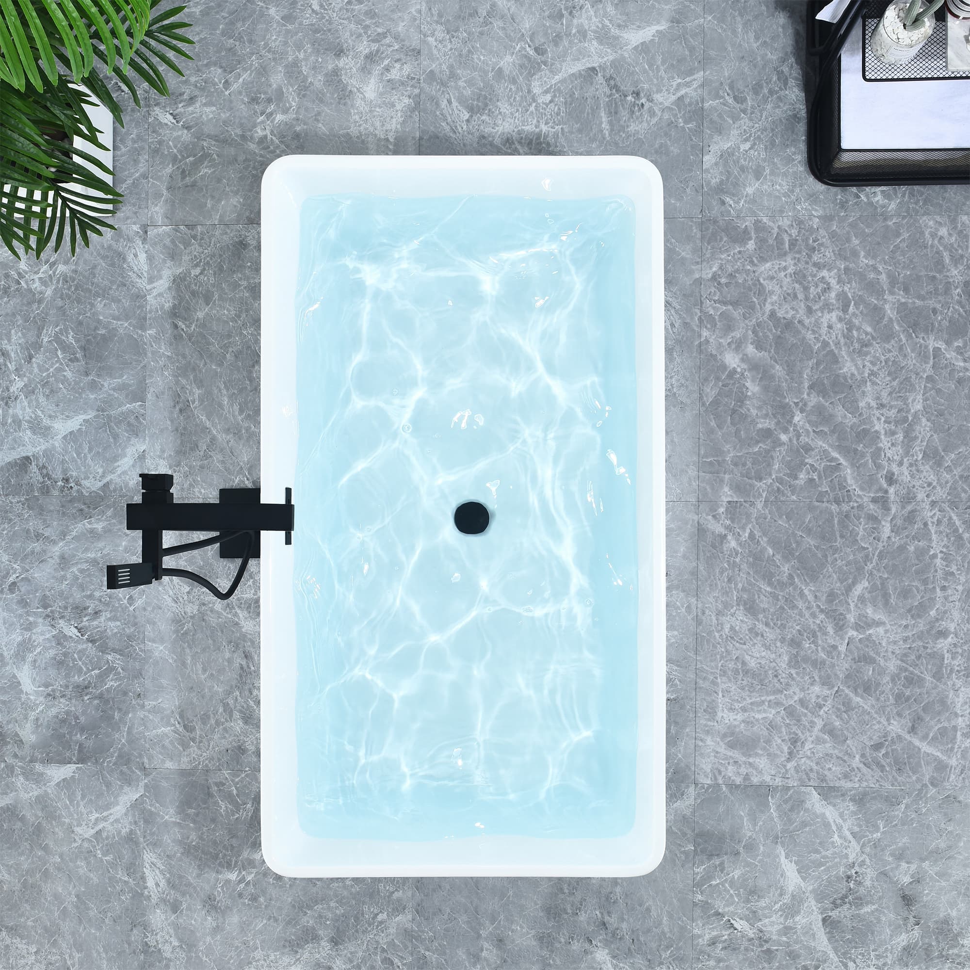 Altair Regina 51 Inch Acrylic Soaking Bathtub - photo 8 of 13