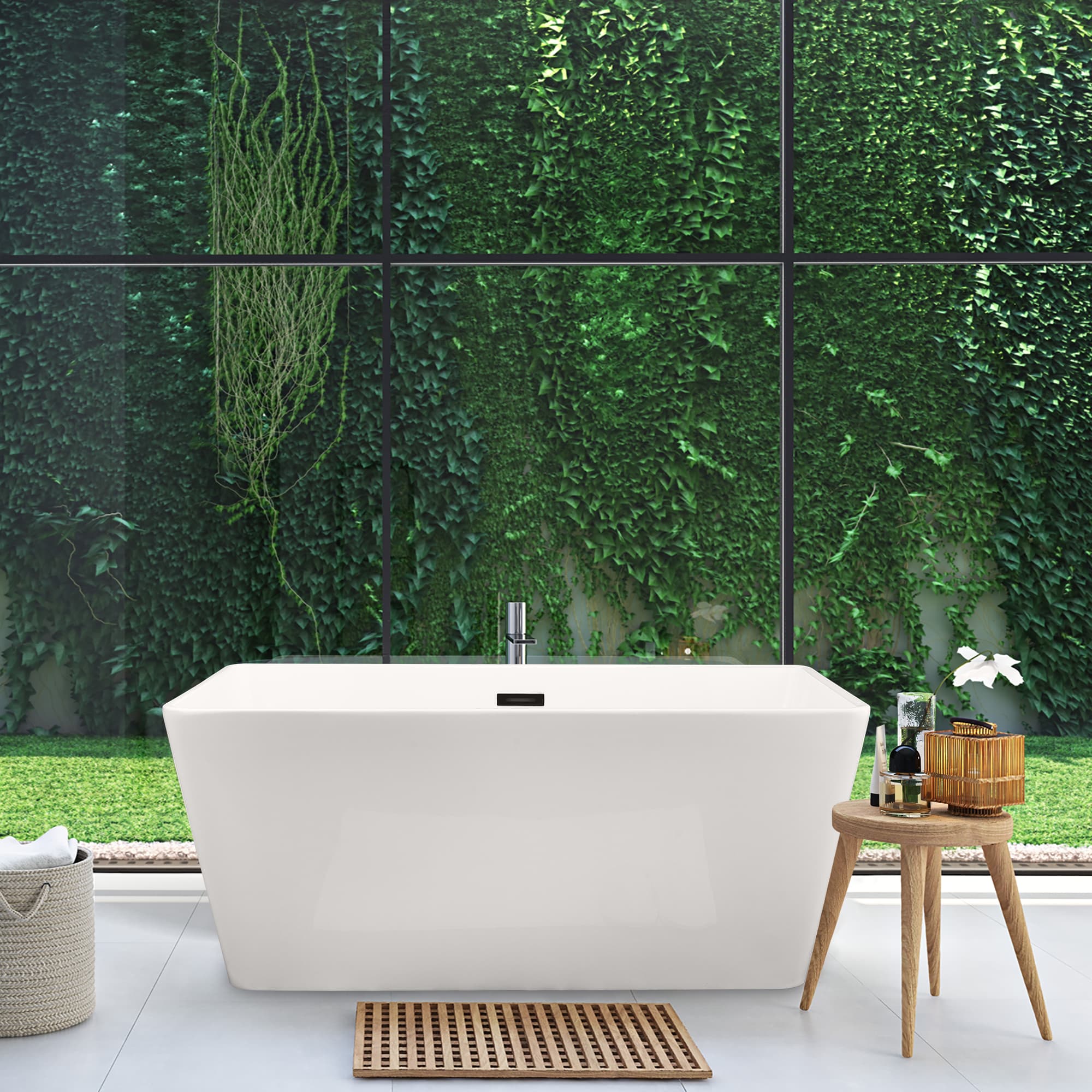 Altair Regina 51 Inch Acrylic Soaking Bathtub - photo 9 of 13