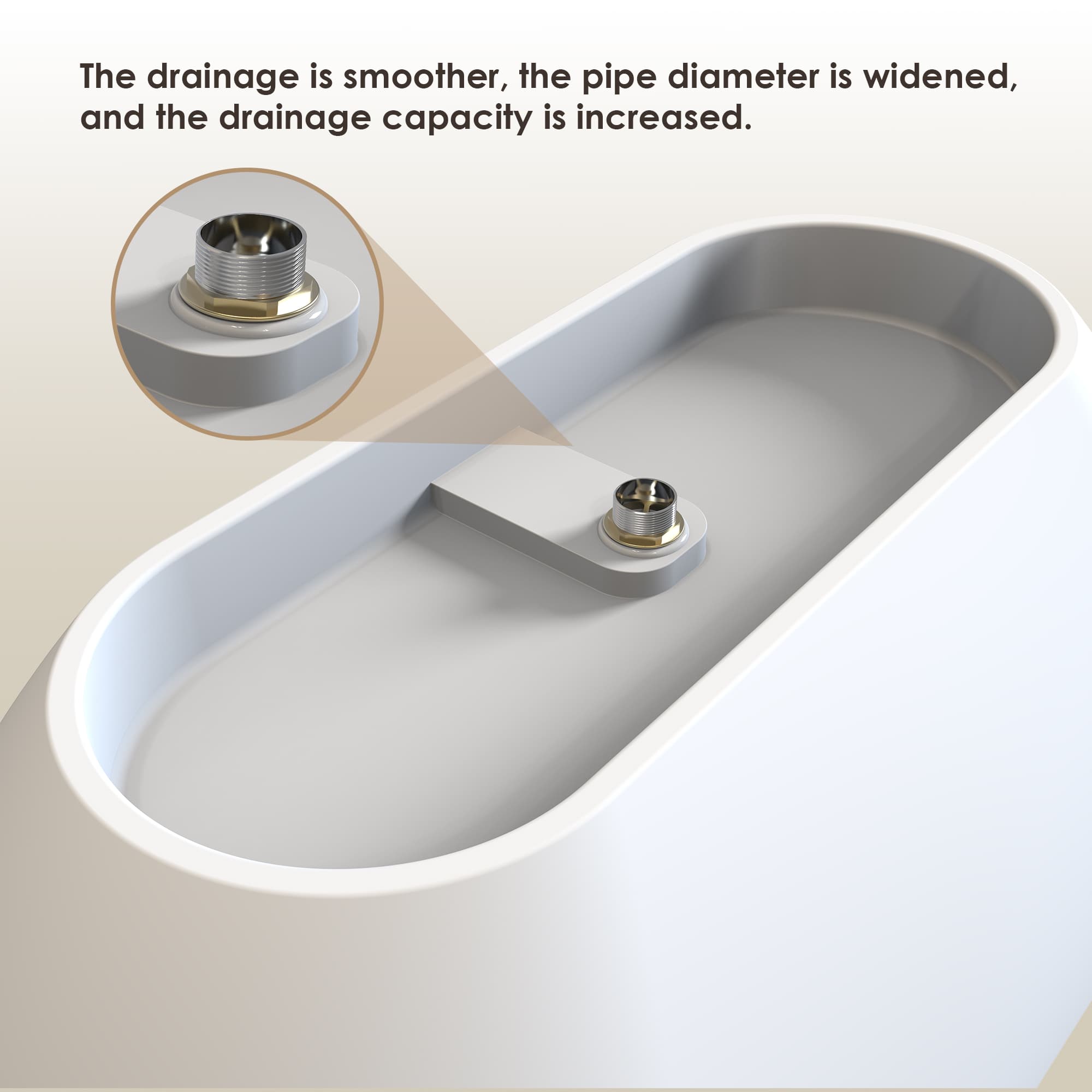 Altair Ryder Solid Surface Freestanding Soaking Bathtub - photo 26 of 26
