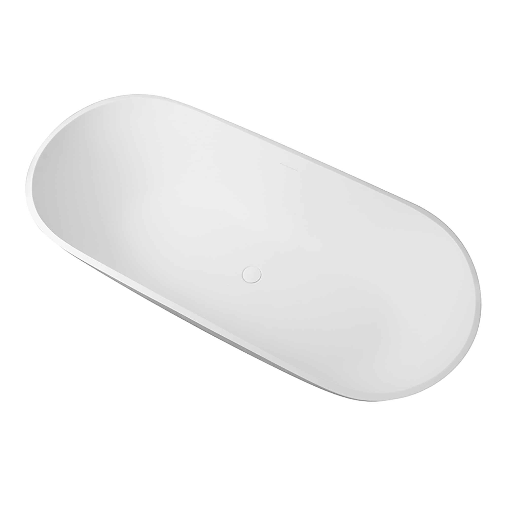 Altair Ryder Solid Surface Freestanding Soaking Bathtub - photo 5 of 26