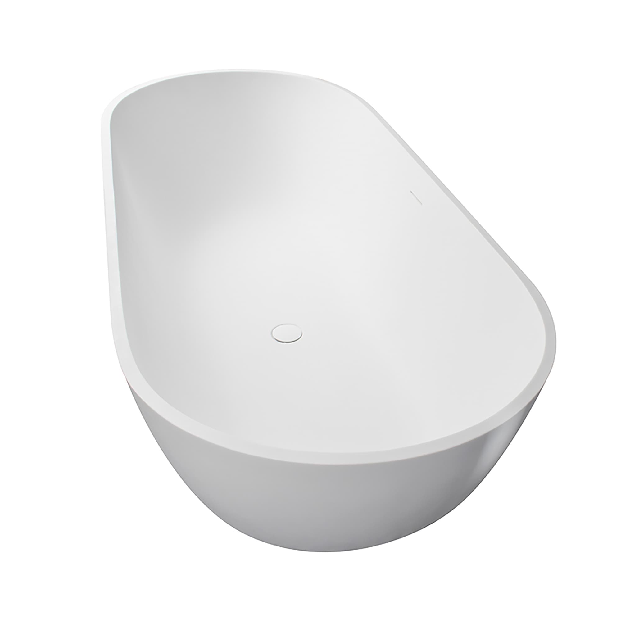 Altair Ryder Solid Surface Freestanding Soaking Bathtub - photo 6 of 26