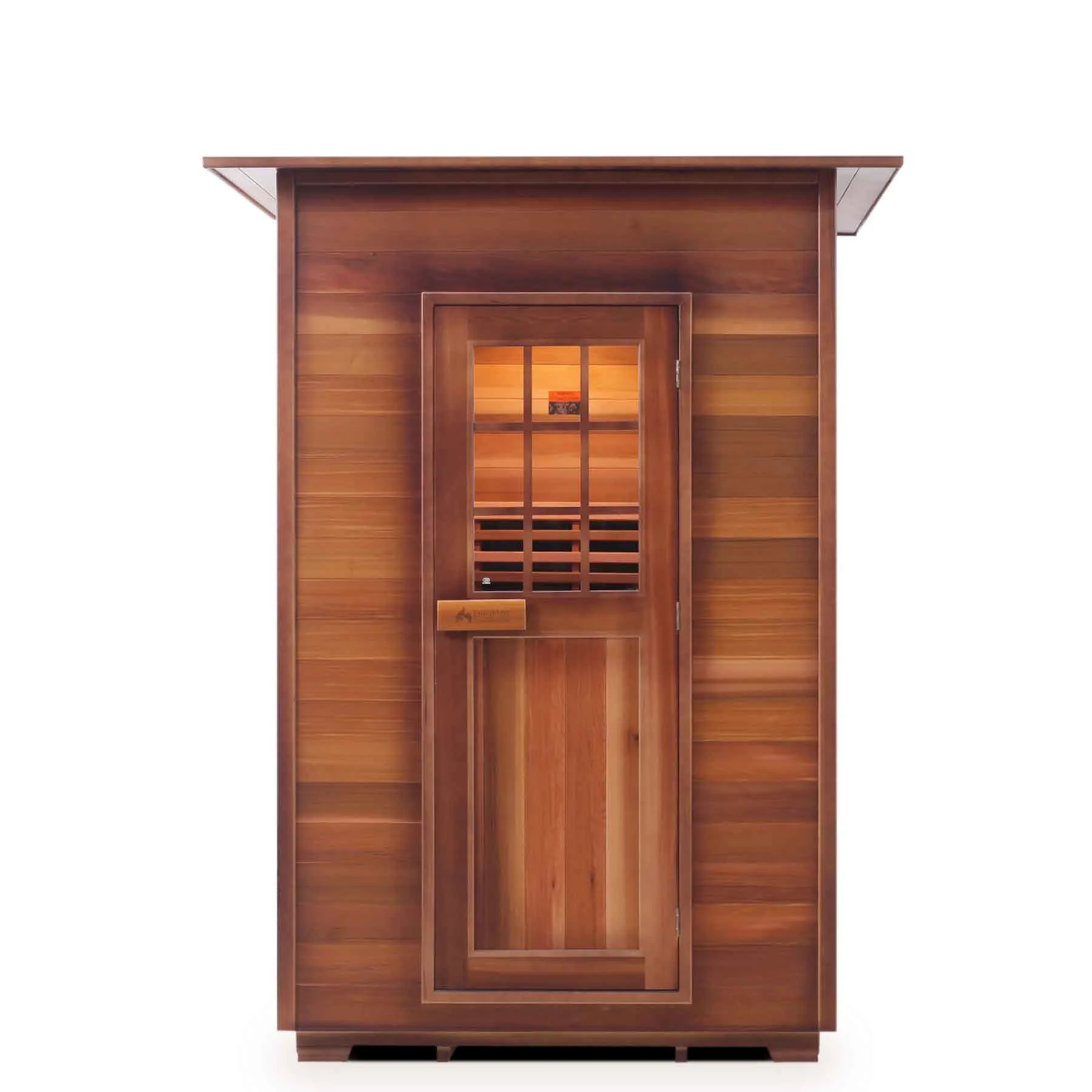 Enlighten Moonlight 2 Person Cedar Indoor Dry Traditional Sauna - image 2