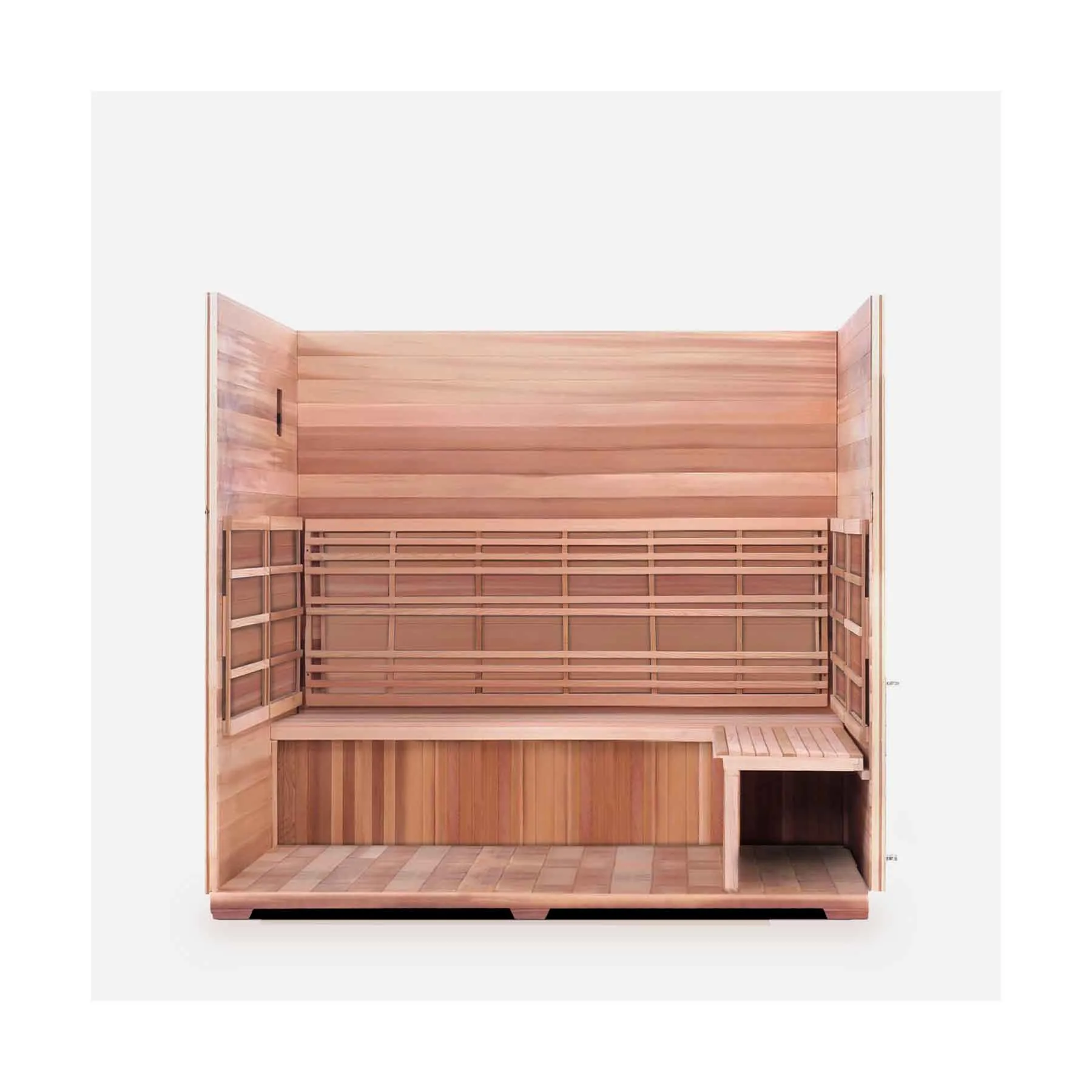 Enlighten SunRise 5 Person Cedar Indoor Dry Traditional Sauna - image 2