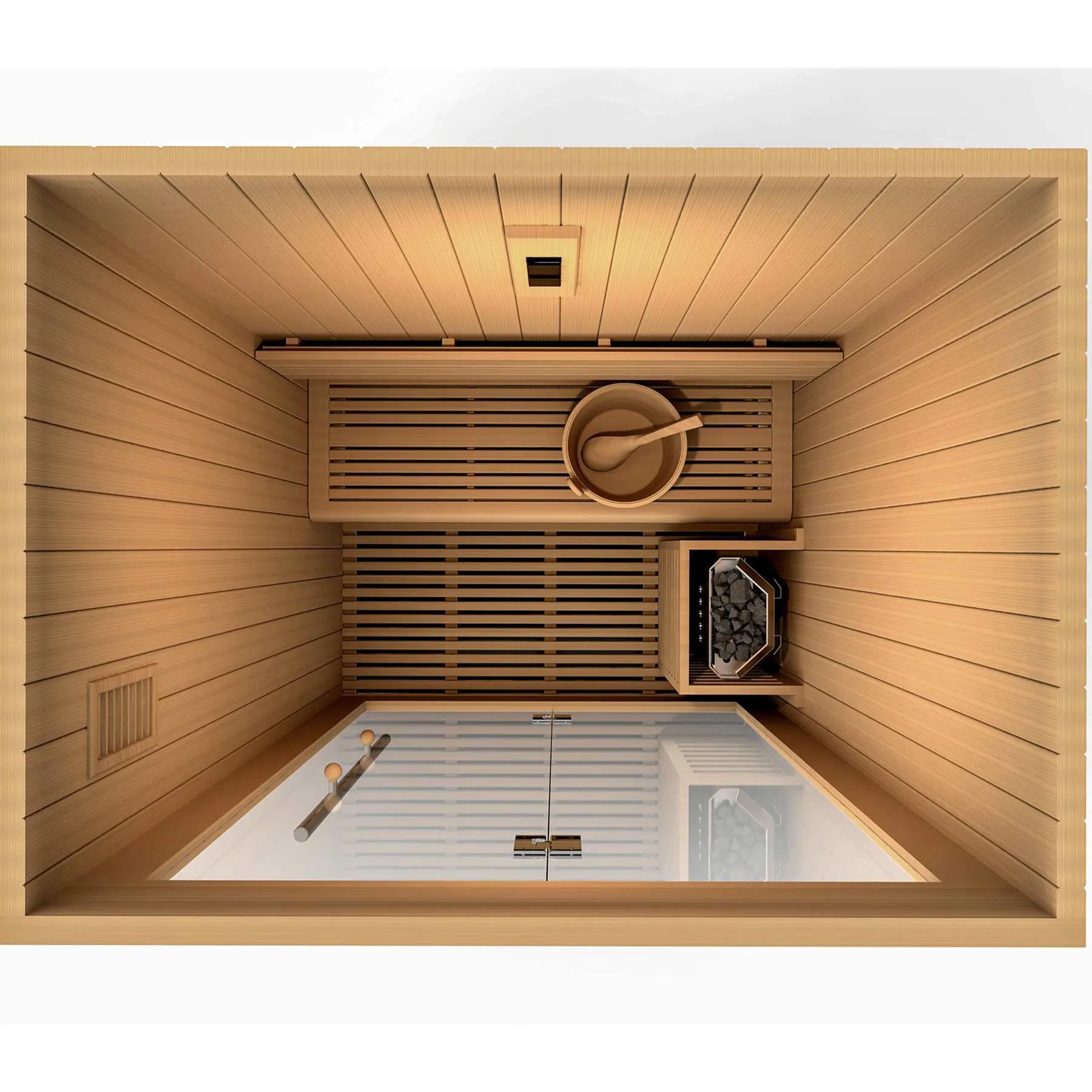 Golden Designs Sundsvall 2 Person  Indoor Traditional Sauna - image 5