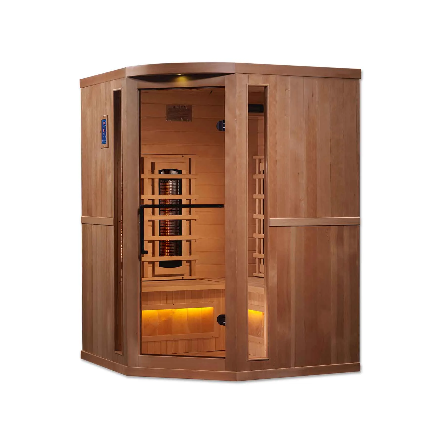 Golden Designs 3 person Full Spectrum Near Zero EMF Indoor Infrared Sauna - image 1