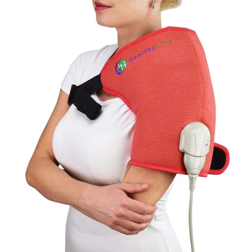 HealthyLine Amethyst One-Shoulder Hot Stone Soft Pad InfraMat Pro - image 1