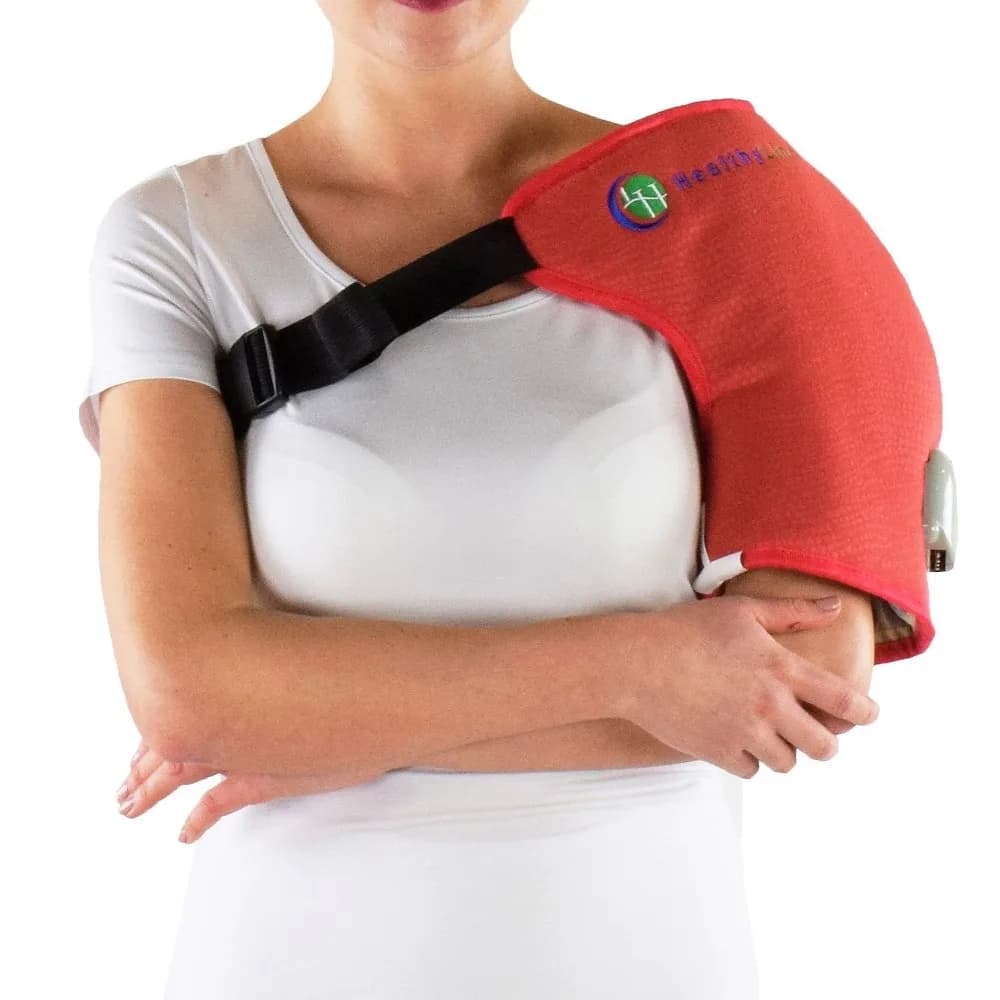 HealthyLine Amethyst One-Shoulder Hot Stone Soft Pad InfraMat Pro - image 7