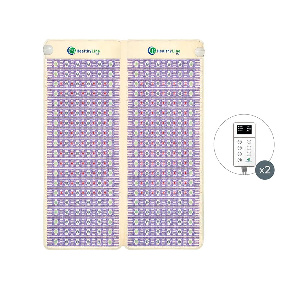 HealthyLine TAJ-Mat 8060 Firm Photon PEMF Split Queen InfraMat Pro - image 1