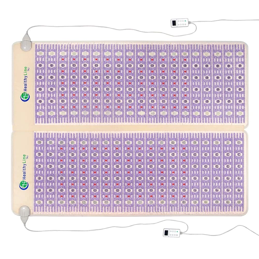 HealthyLine TAJ-Mat 8060 Firm Photon PEMF Split Queen InfraMat Pro - image 3