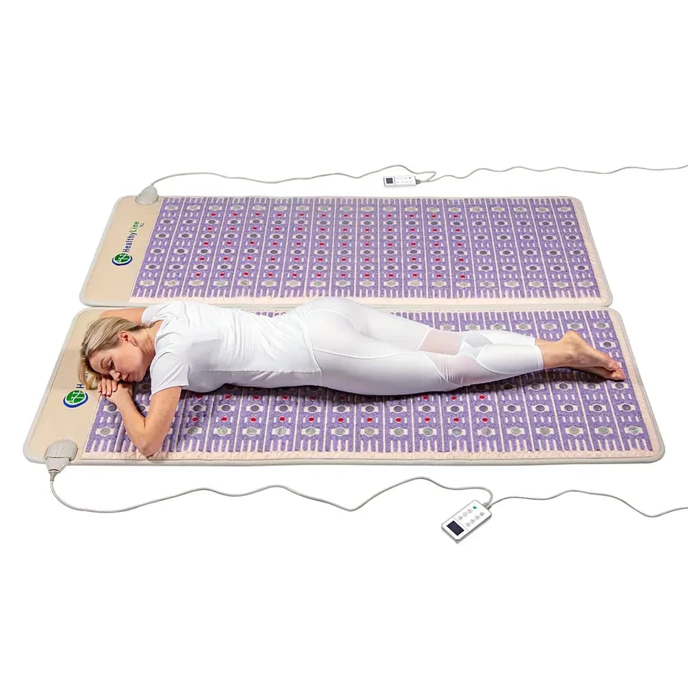 HealthyLine TAJ-Mat 8060 Firm Photon PEMF Split Queen InfraMat Pro - image 6