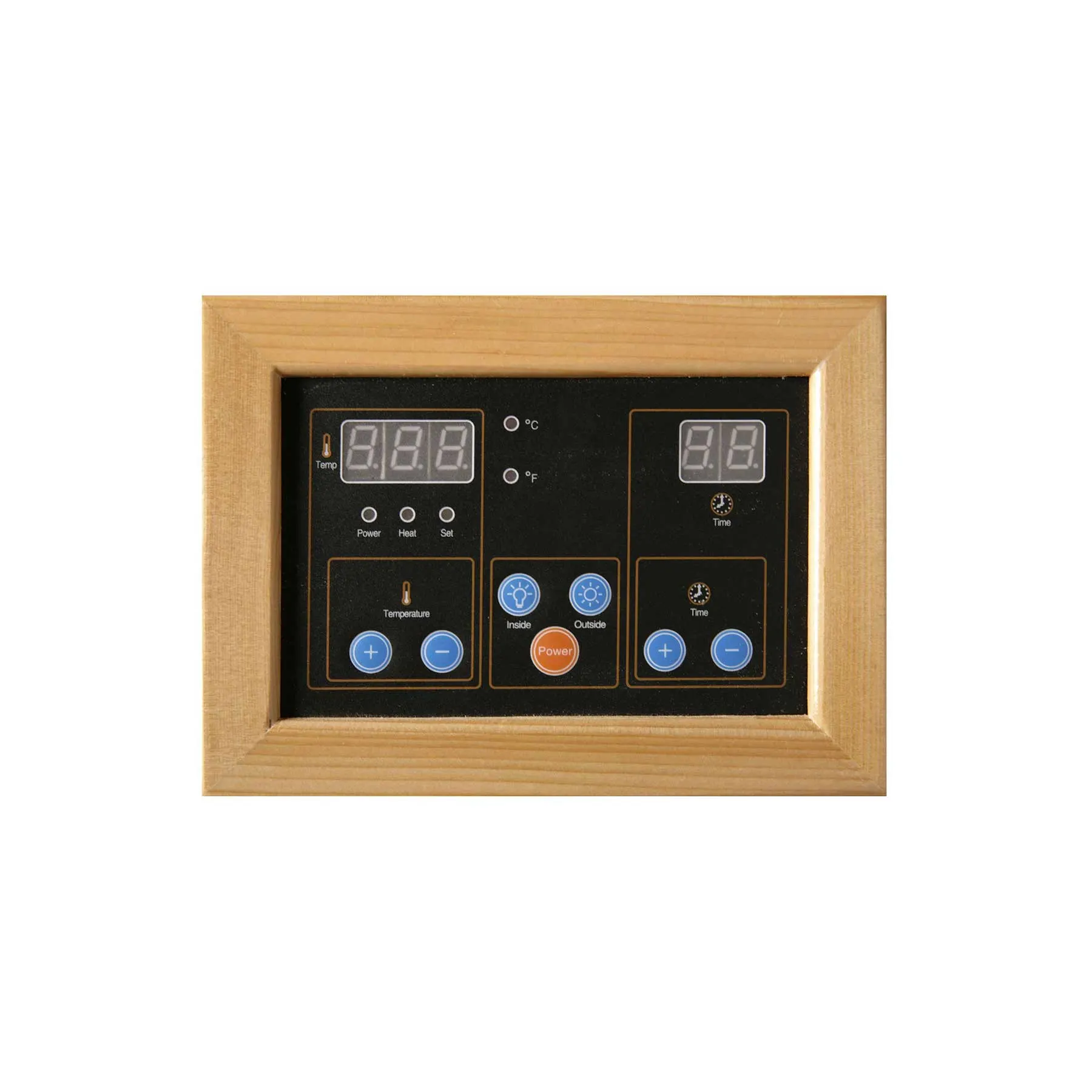 HeatWave Santa Fe 3 Person 7 Carbon Corner Indoor Infrared Sauna - image 3