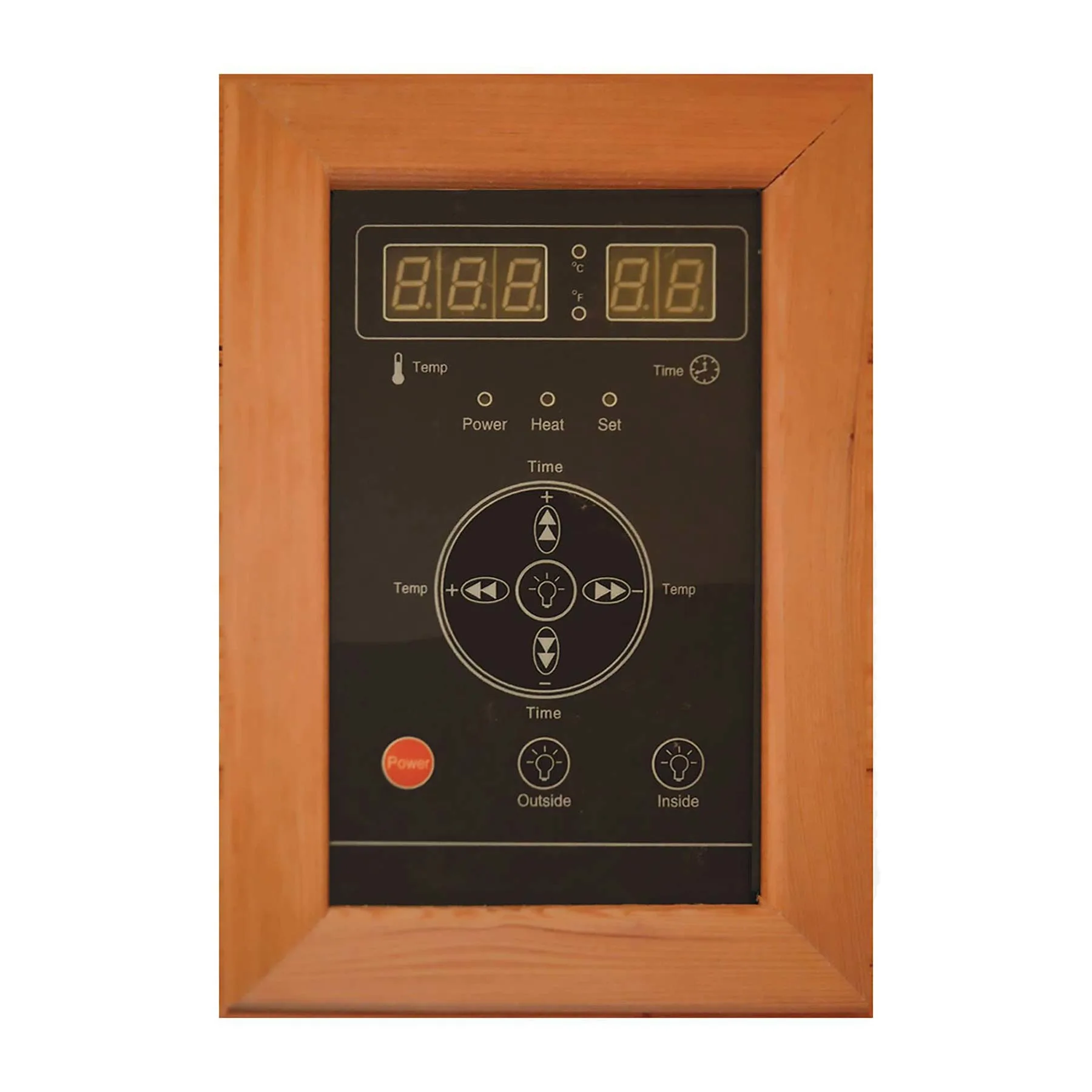 HeatWave Majestic 3 Person 7 Carbon Corner Indoor Low-EMF FAR Infrared Sauna - image 2