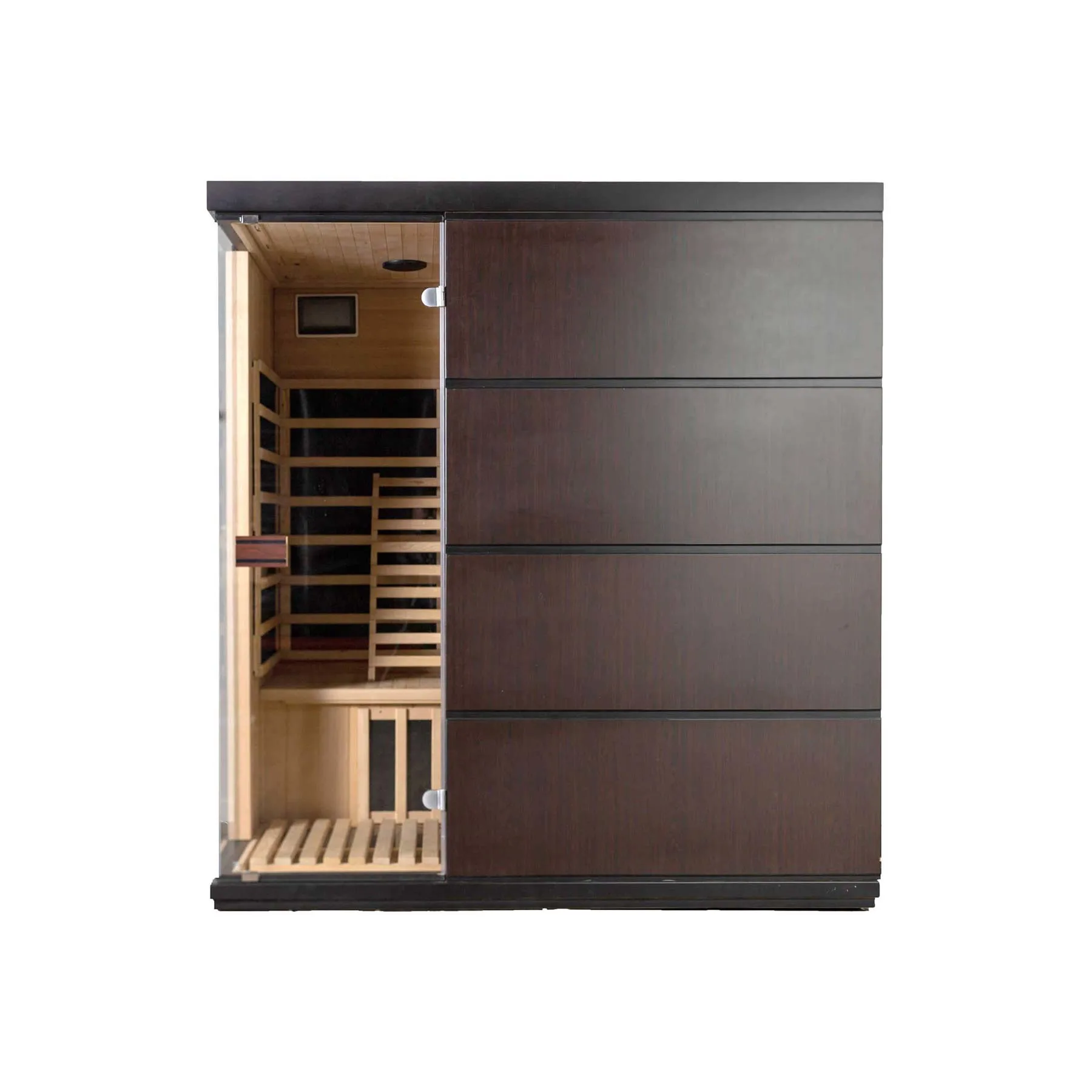 HeatWave Sirona 3 Person 8 Carbon Indoor Infrared Sauna - image 1