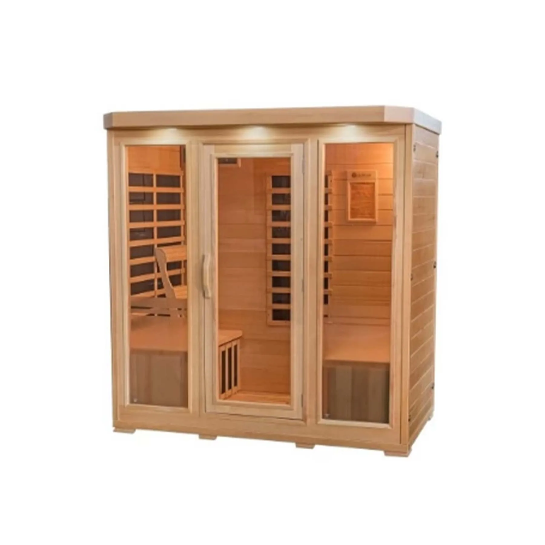 HeatWave Sonoma 4 Person 9 Carbon Indoor FAR Infrared Sauna - image 1