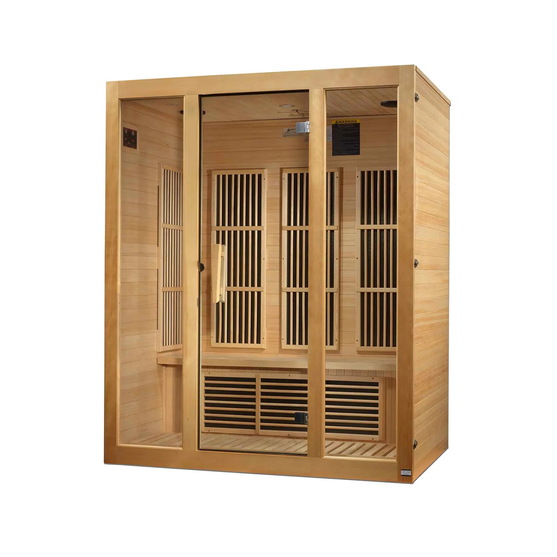 Maxxus Bellevue 3 Person 7 Panels Low EMF Indoor FAR Infrared Sauna - image 1