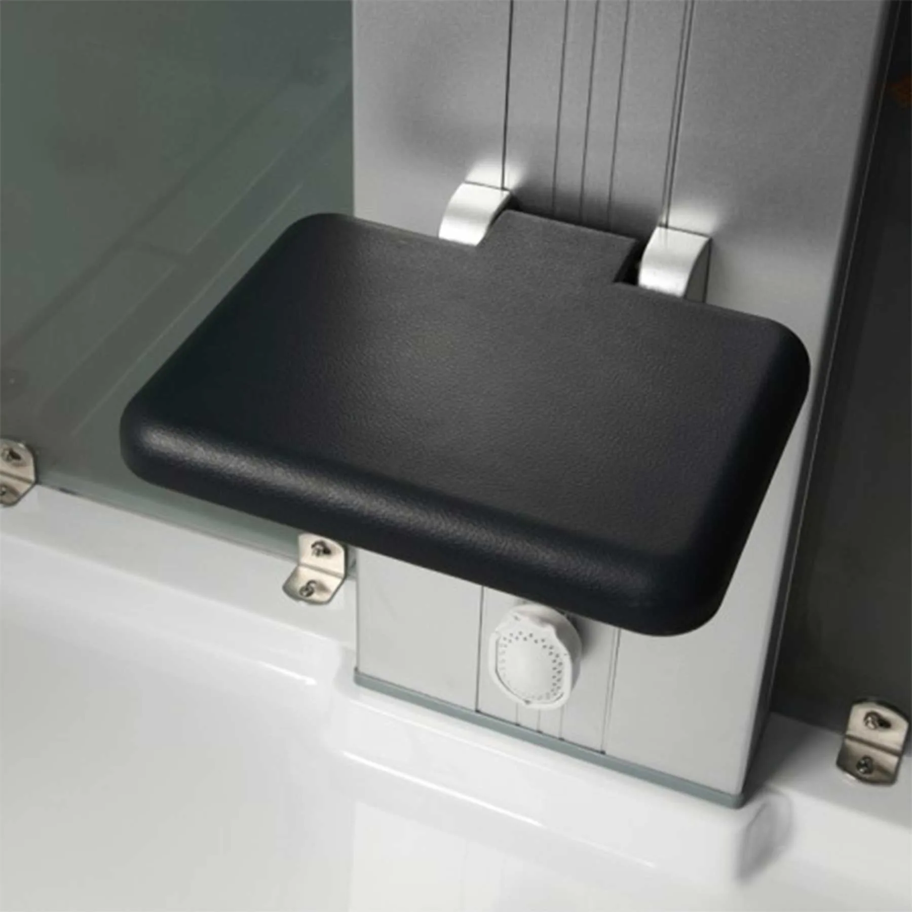 Mesa WS-502L 36L x 36W x 89H 1 Person Walk In Steam Shower - image 3