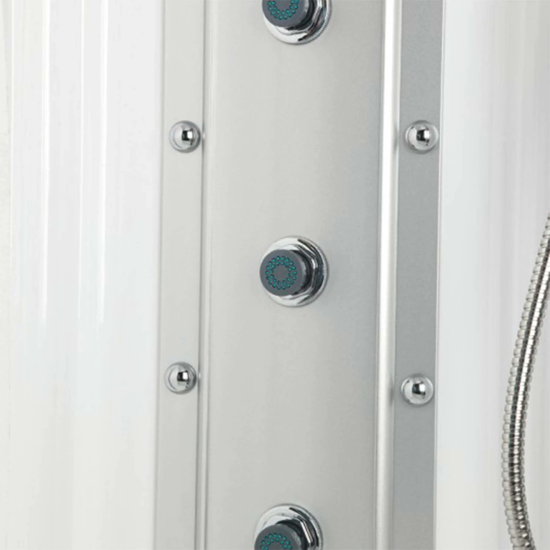 Mesa WS-608A 63L x 63W x 85H 2 Person Jetted Tub Steam Shower - image 5
