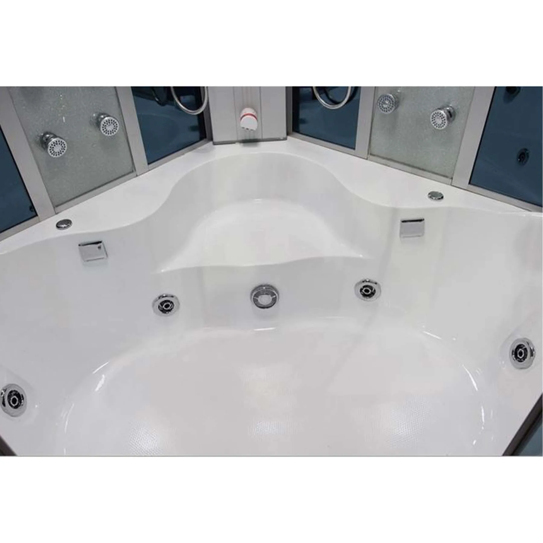 Mesa WS-701 66L x 66W x 87H 2 Person Jetted Tb Steam Shower - image 8