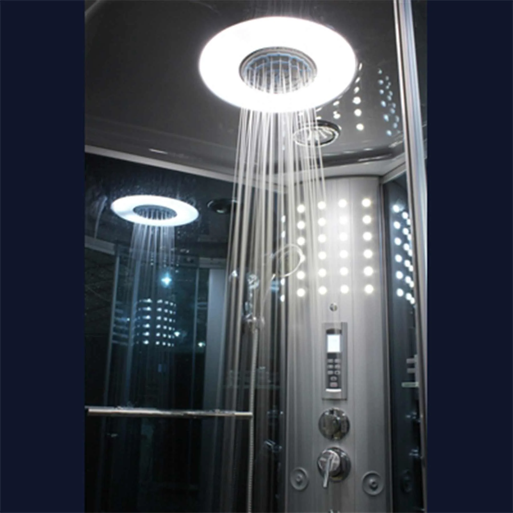 Mesa WS-801L 42L x 42W x 85H 1 Person Walk In Steam Shower - image 4