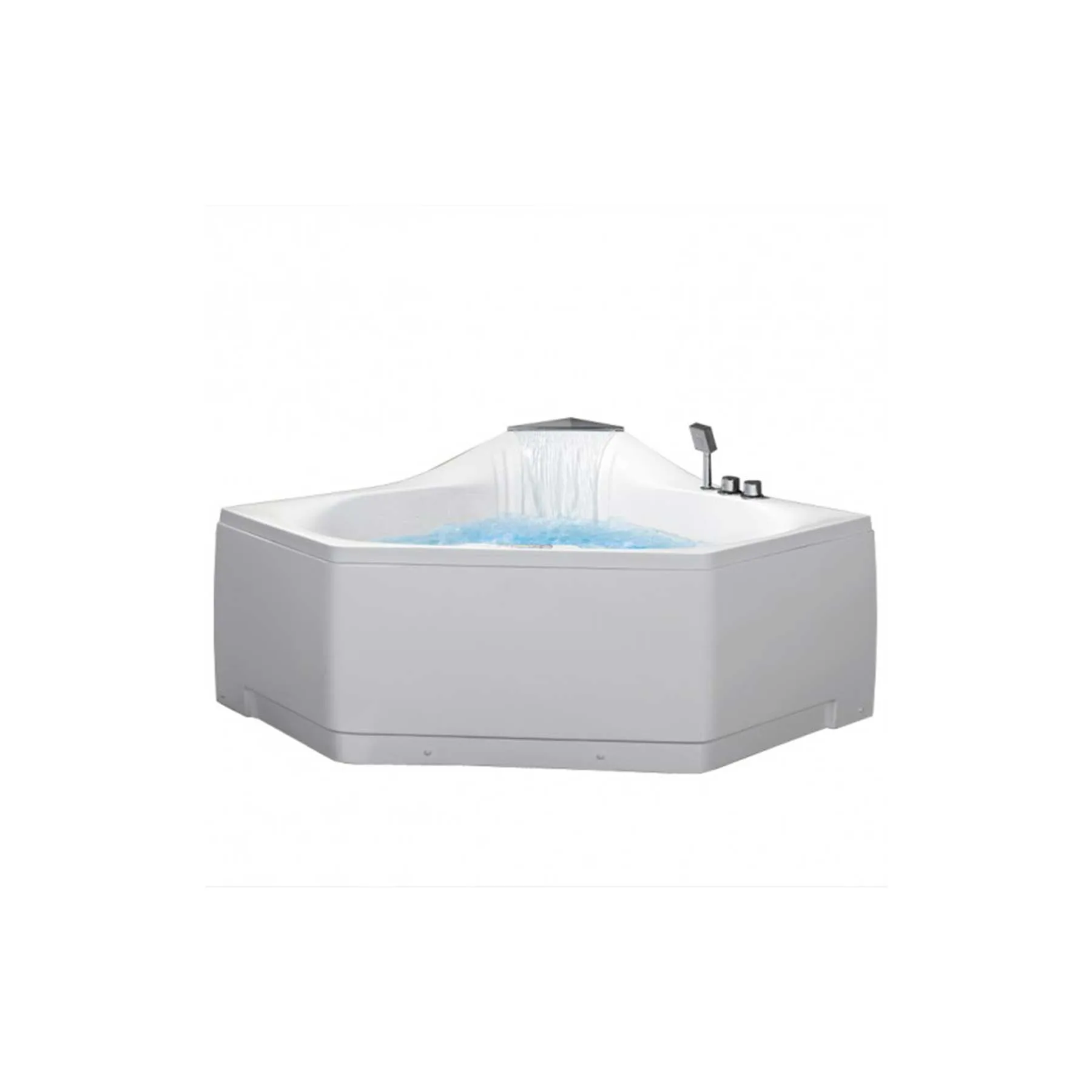 Platinum Eago 168 59L x 59W x 32H 2 Person Whirlpool Bathtub - image 1