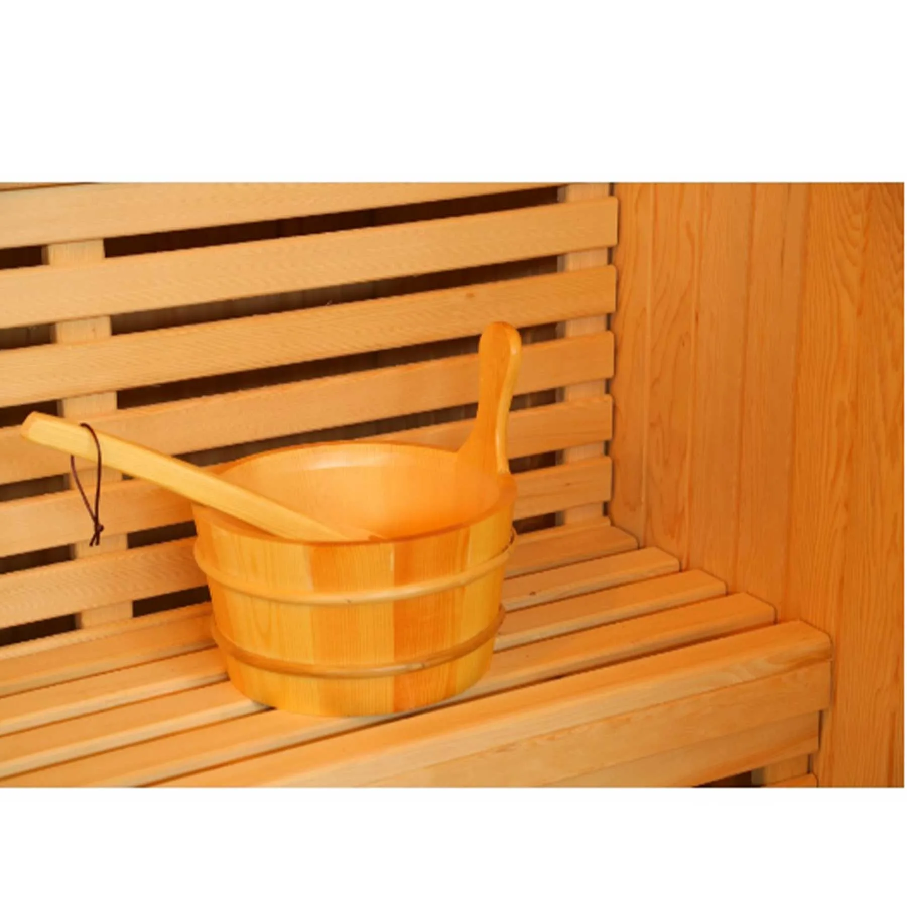 Sunray Westlake 3 Person 4.5 kW Hardwood Indoor Traditional Sauna - image 6