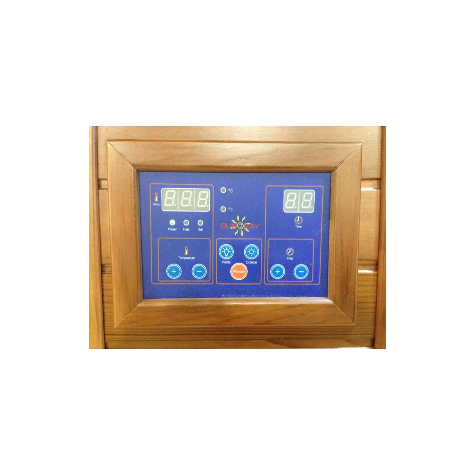 Sunray Savannah 3 Person Nano Cedar Indoor Infrared Sauna - image 3