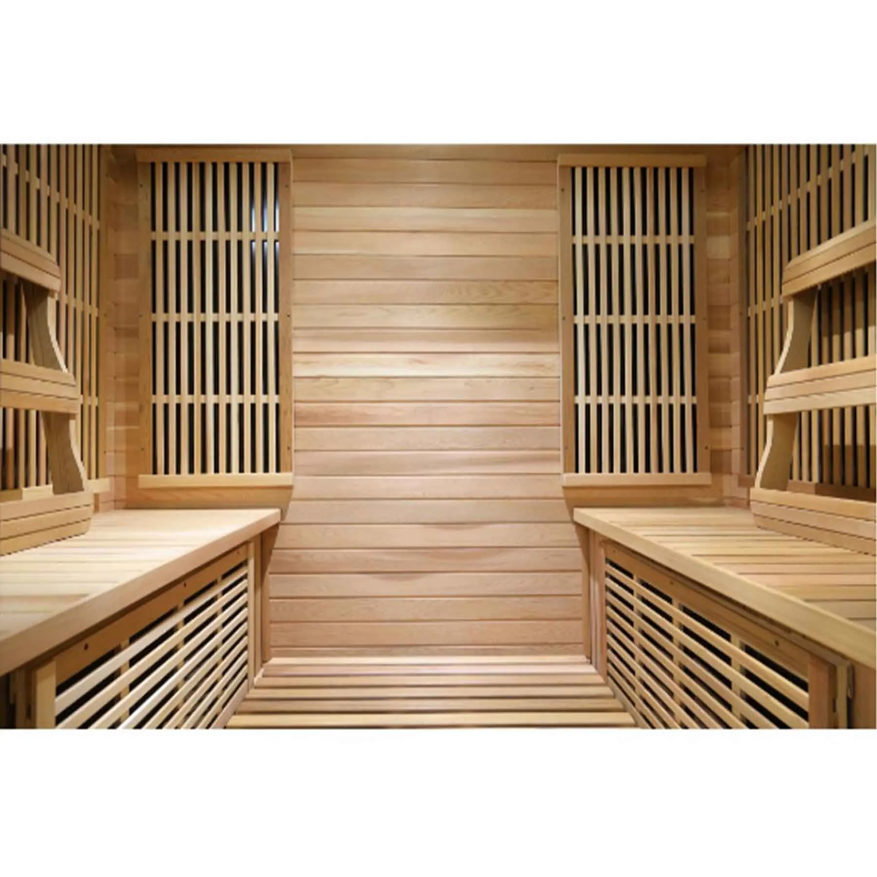 Sunray Roslyn 4 Person Nano Cedar Indoor Infrared Sauna - image 3