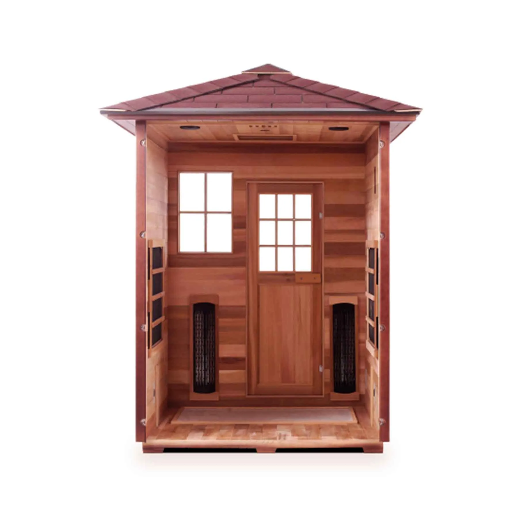 Enlighten Sierra 3 Person  Low EMF Outdoor Infrared Sauna - image 6