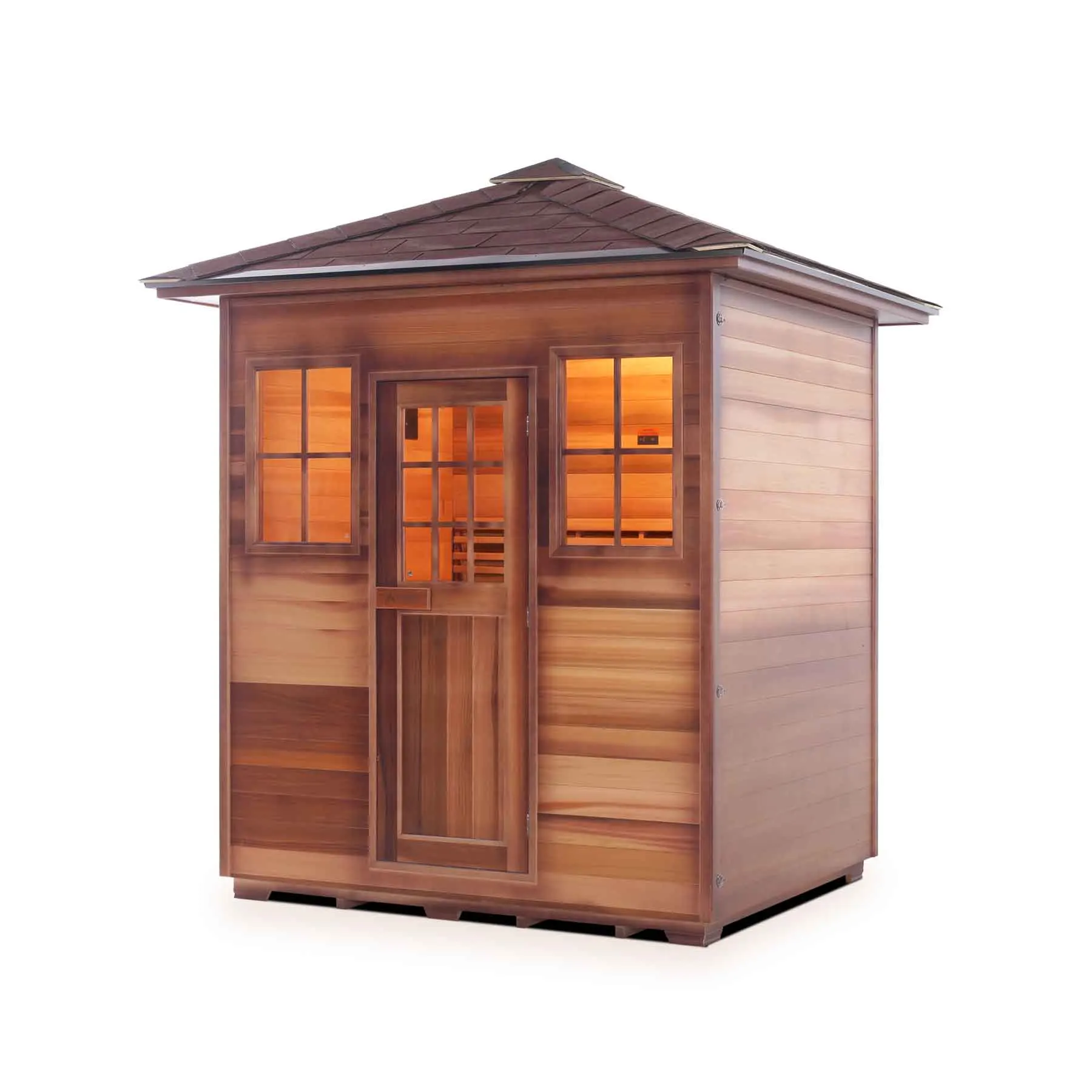 Enlighten Moonlight 4 Person  Outdoor Dry Traditional Sauna - image 1