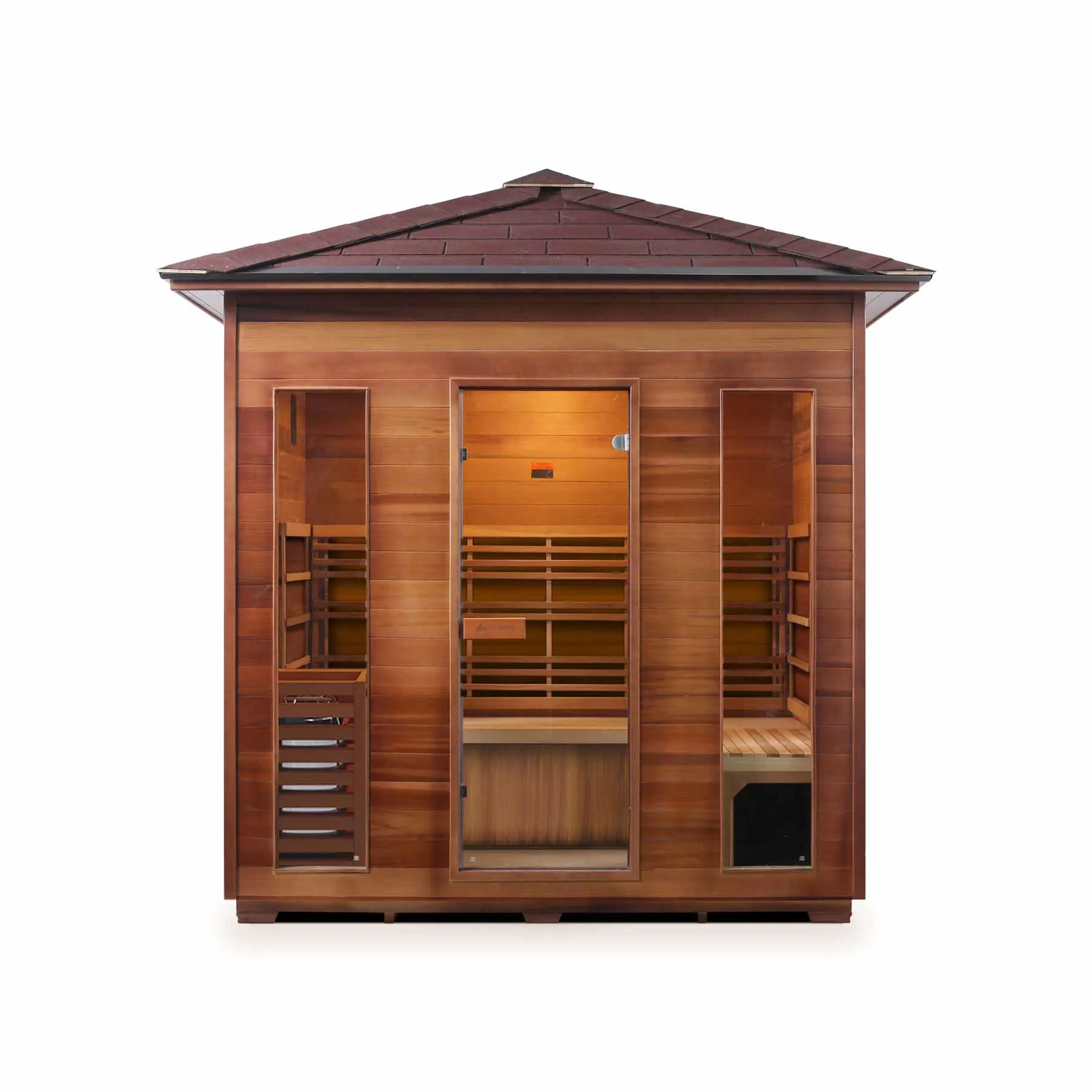 Enlighten SunRise 5 Person  Outdoor Dry Traditional Sauna - image 1