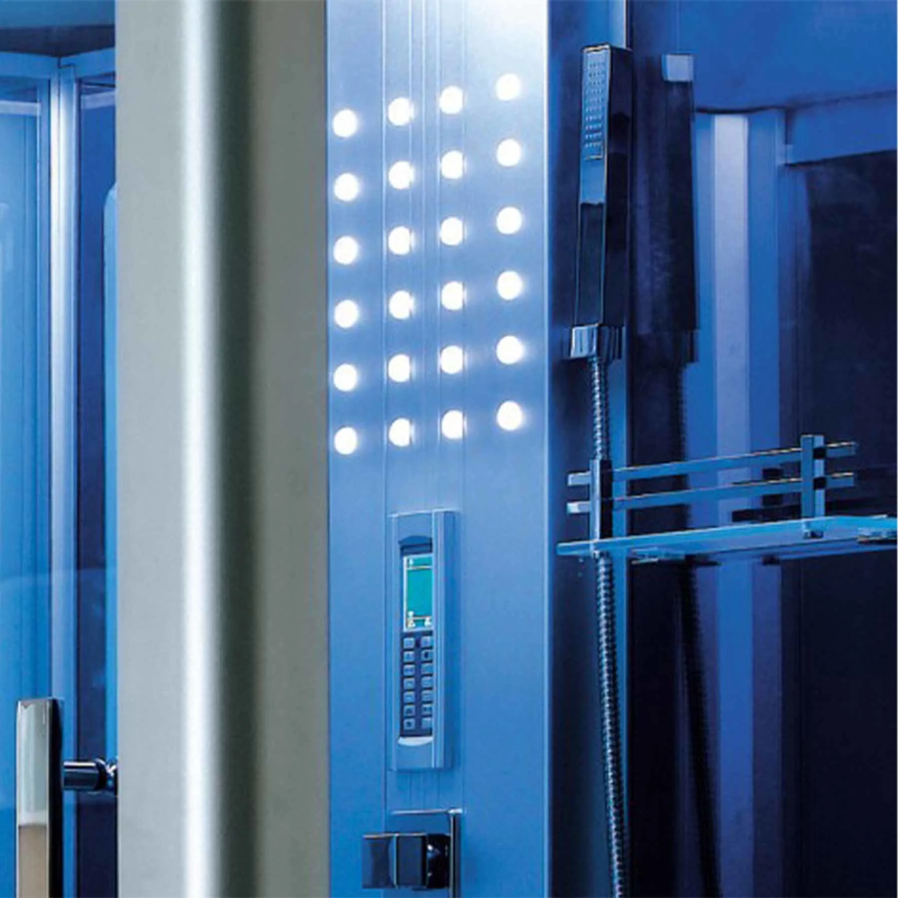 Mesa WS-802L 45L x 35W x 85H 1 Person Walk In Steam Shower - image 5