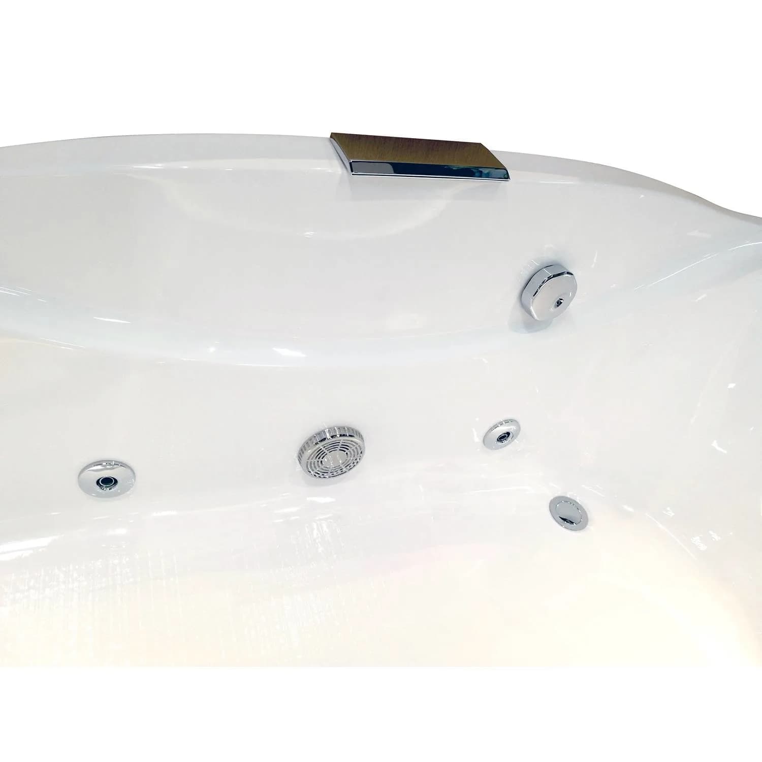 EAGO AM189ETL 6 ft Acrylic Whirlpool Bathtub - image 3
