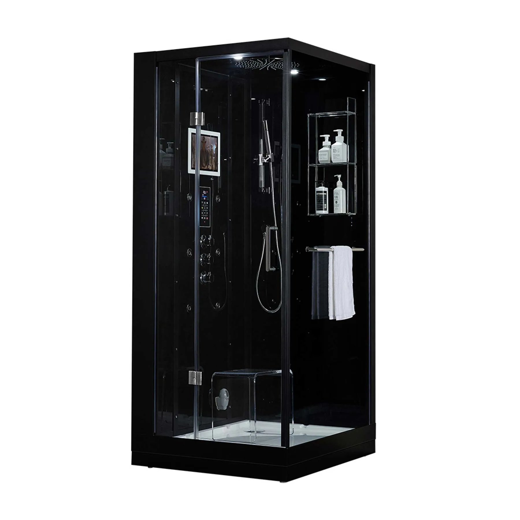 Maya Arezzo 6 Jetted 37L x 37W x 88H in Steam Shower - image 3