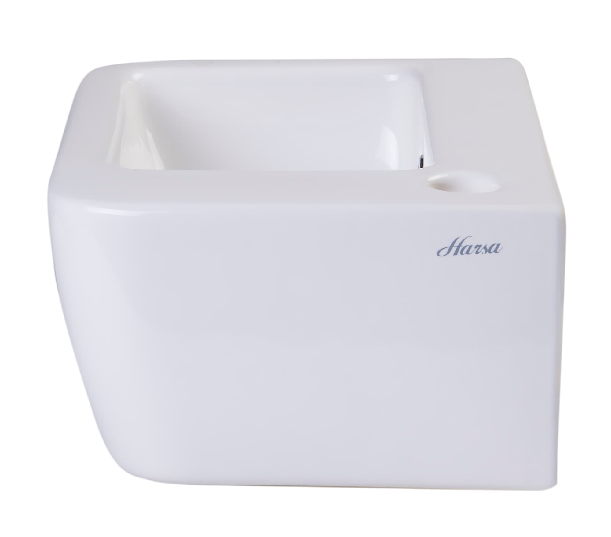 ALFI AB101 Small White Wall Mounted Ceramic Bathroom Sink - image 4