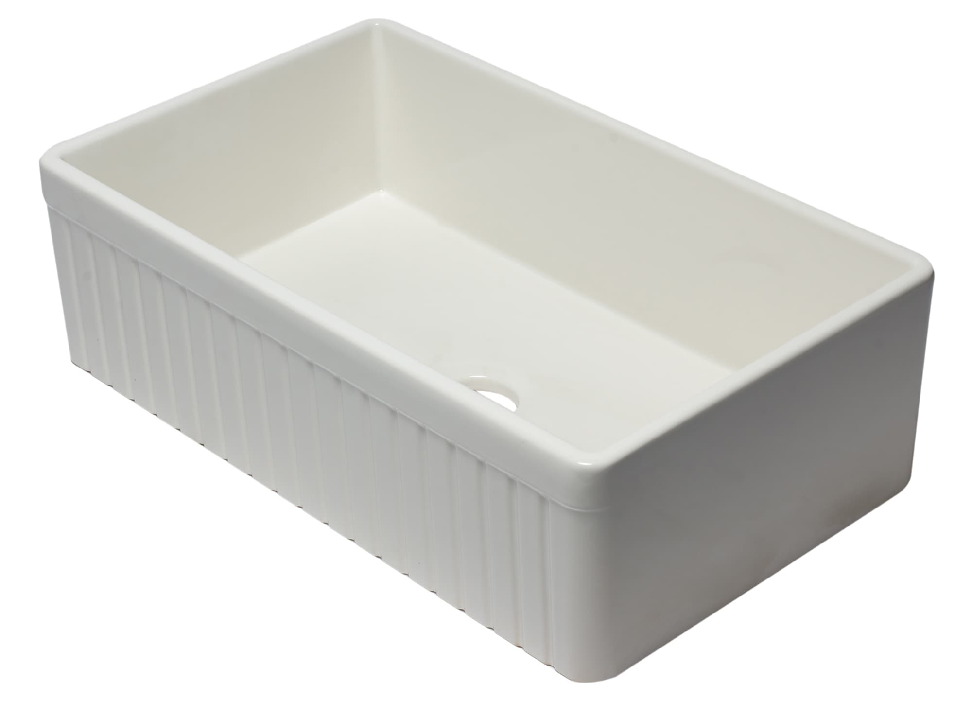 ALFI AB532 Fluted Apron Farm Kitchen Sink - image 1