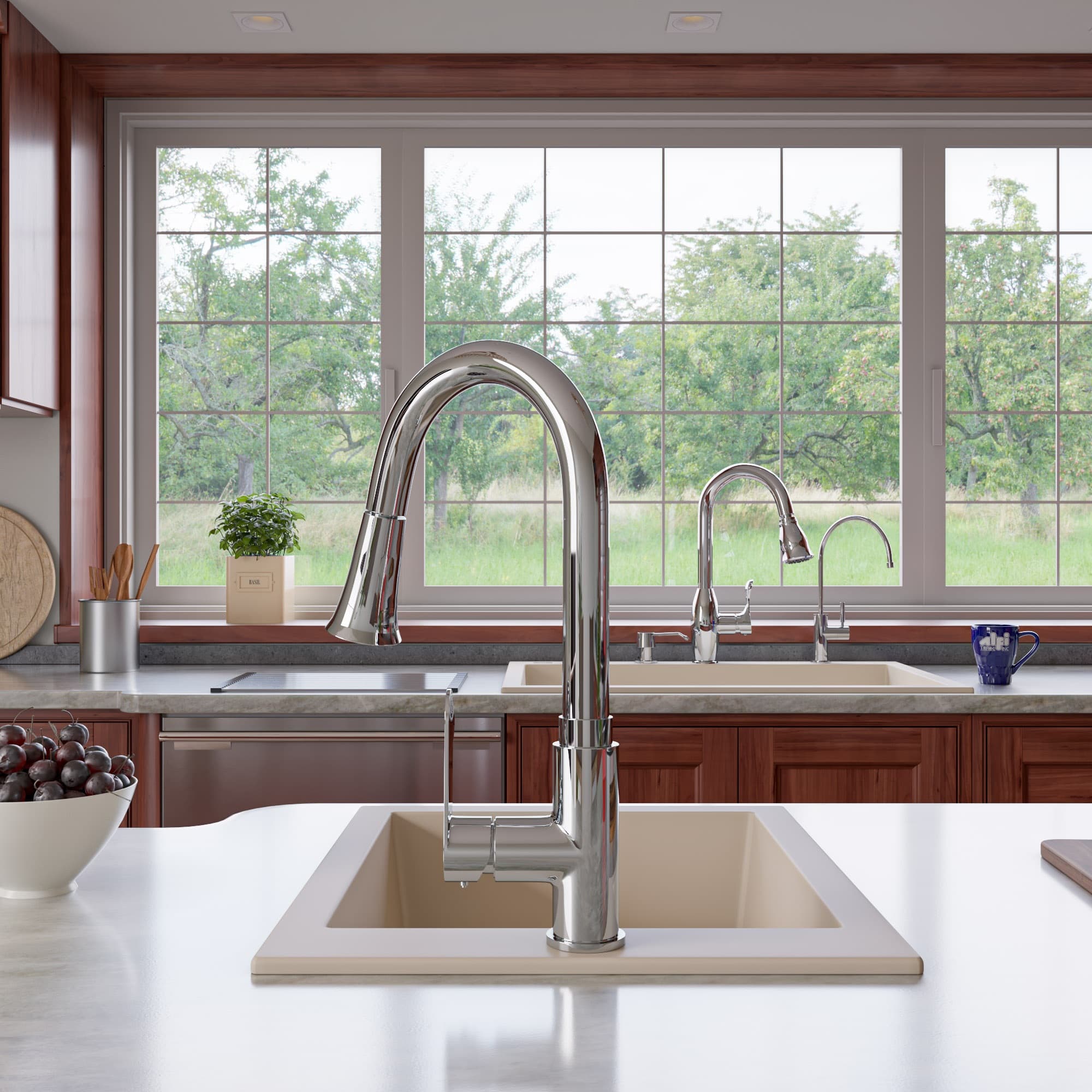 ALFI AB1720DI Granite Composite Kitchen Prep Sink - image 4