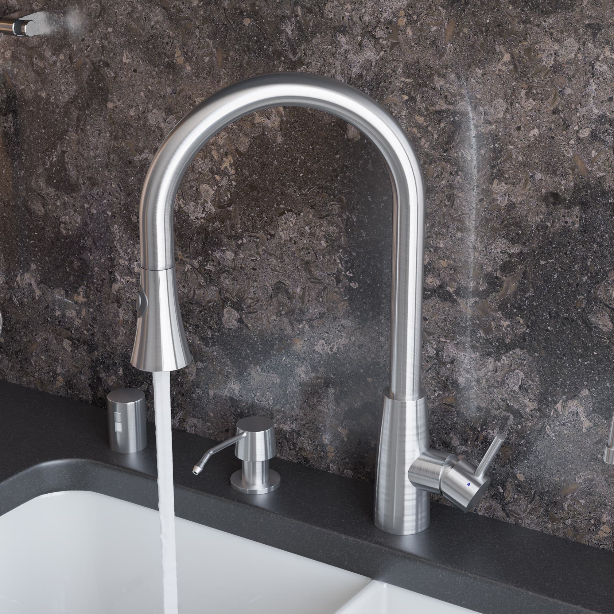 ALFI AB2034 Pull Down Kitchen Faucet - image 1