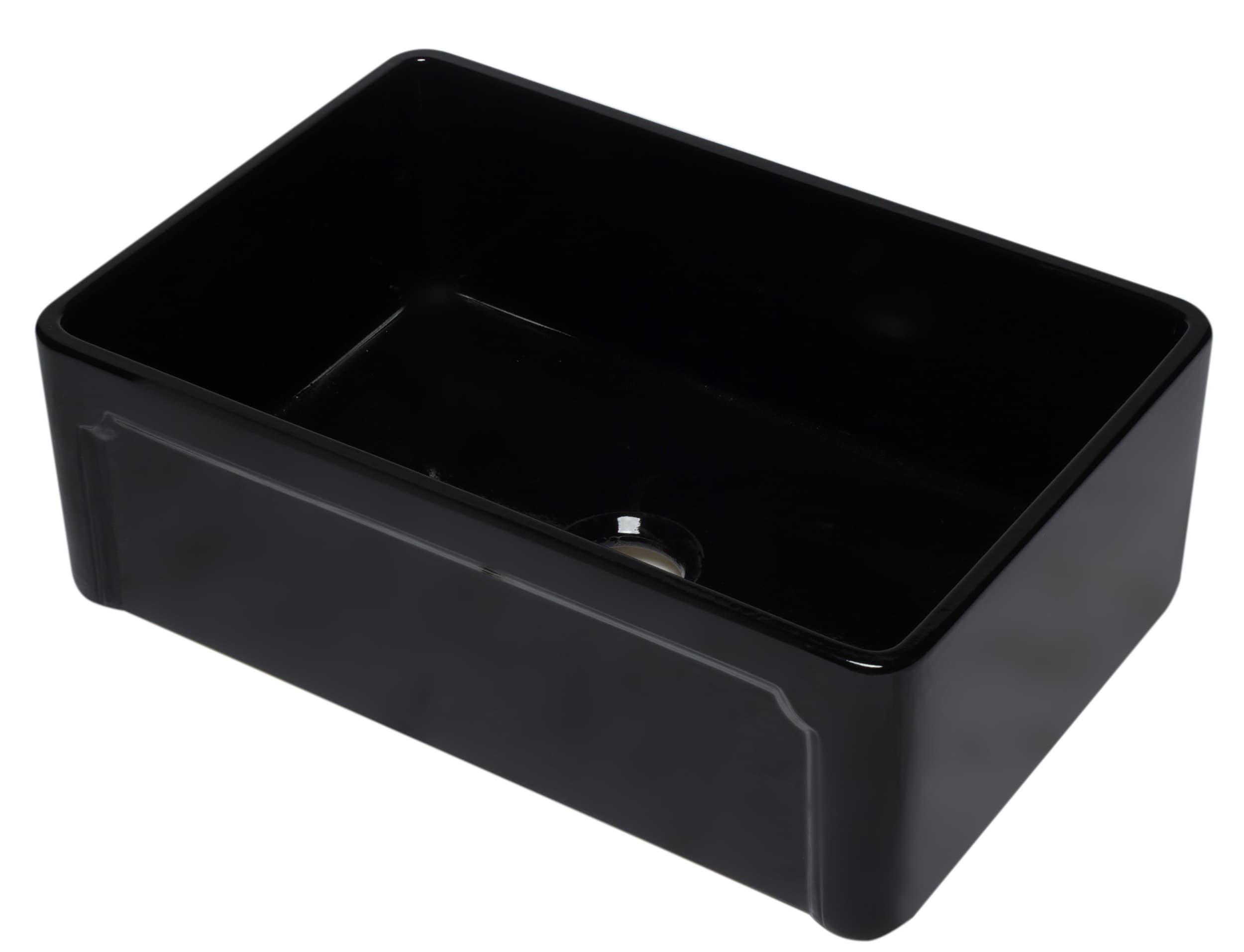 ALFI AB3020SB Single Fireclay Farmhouse Kitchen Sink