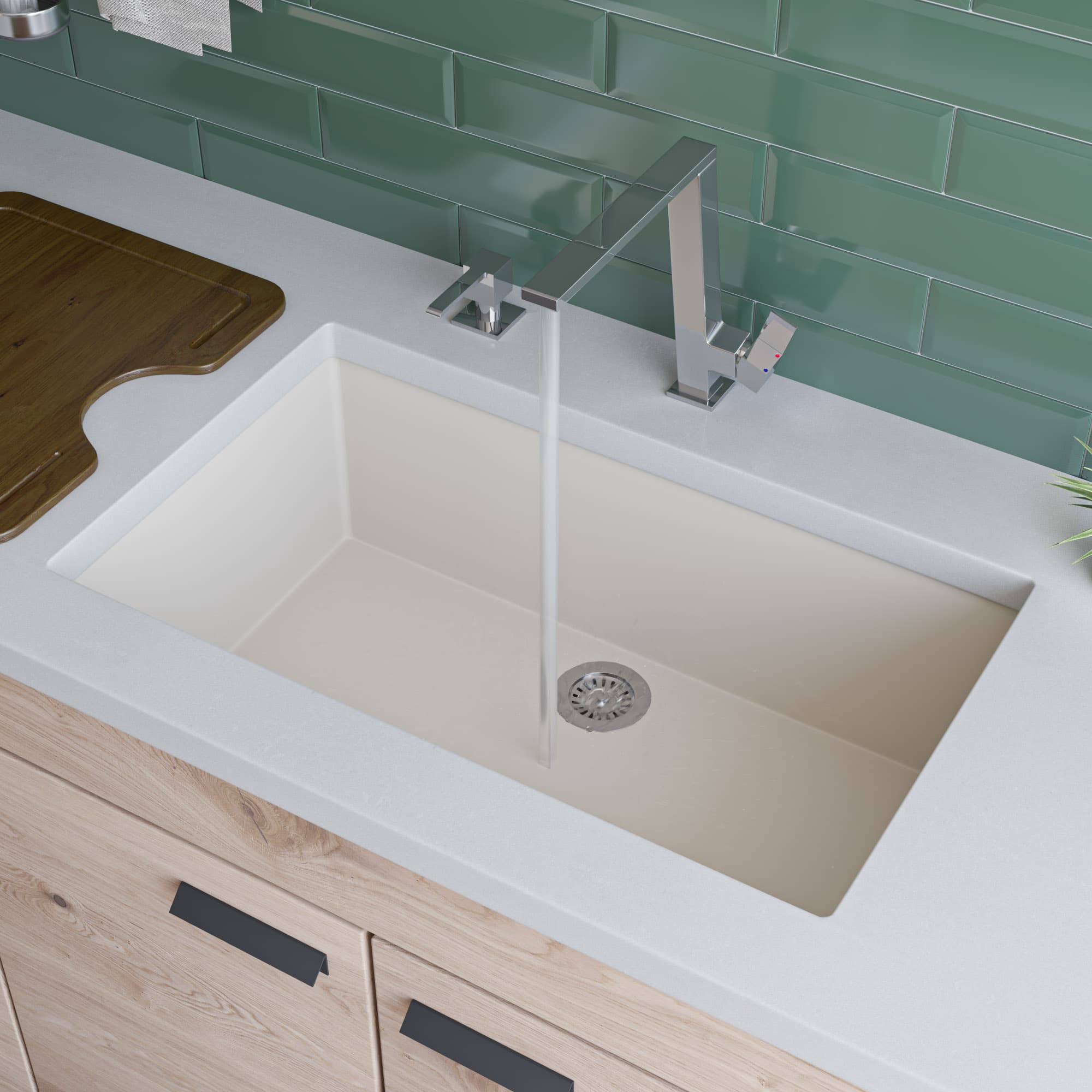 ALFI AB3020UM Single Bowl Kitchen Sink - image 1