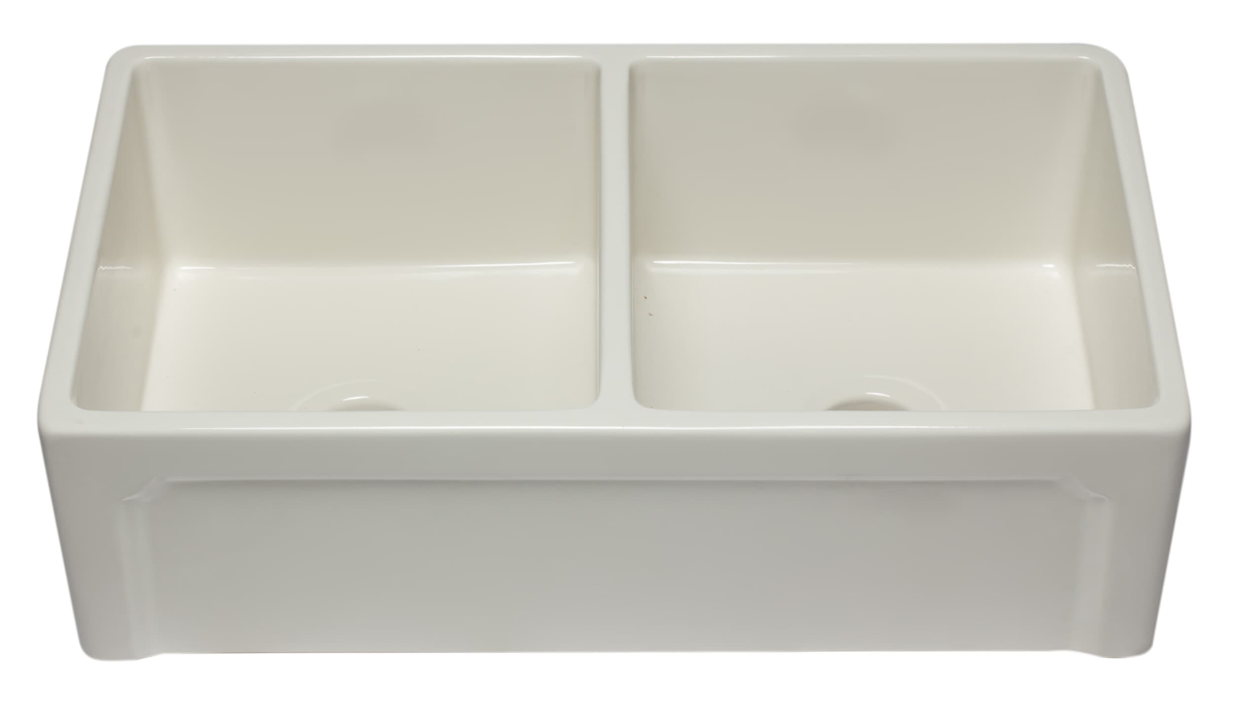 ALFI AB3318DB Reversible Double Fireclay Farmhouse Kitchen Sink - image 2