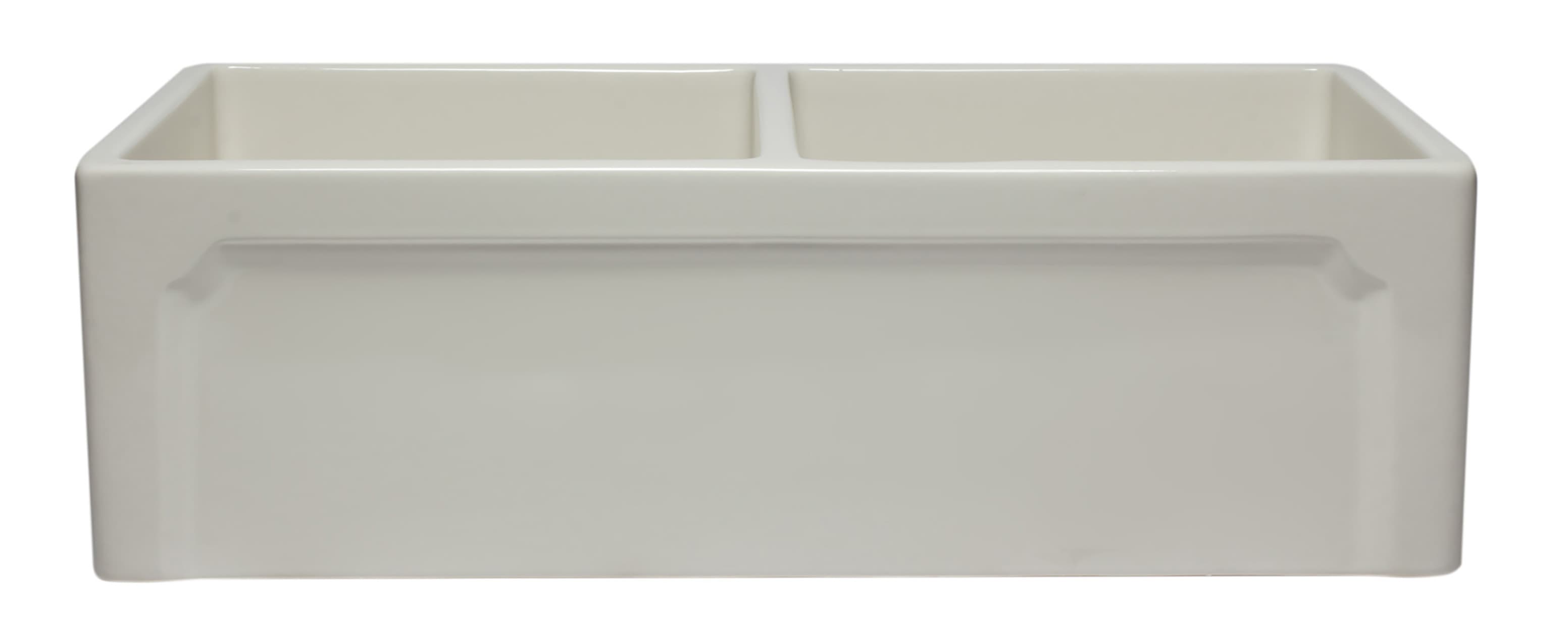 ALFI AB3318DB Reversible Double Fireclay Farmhouse Kitchen Sink - image 3