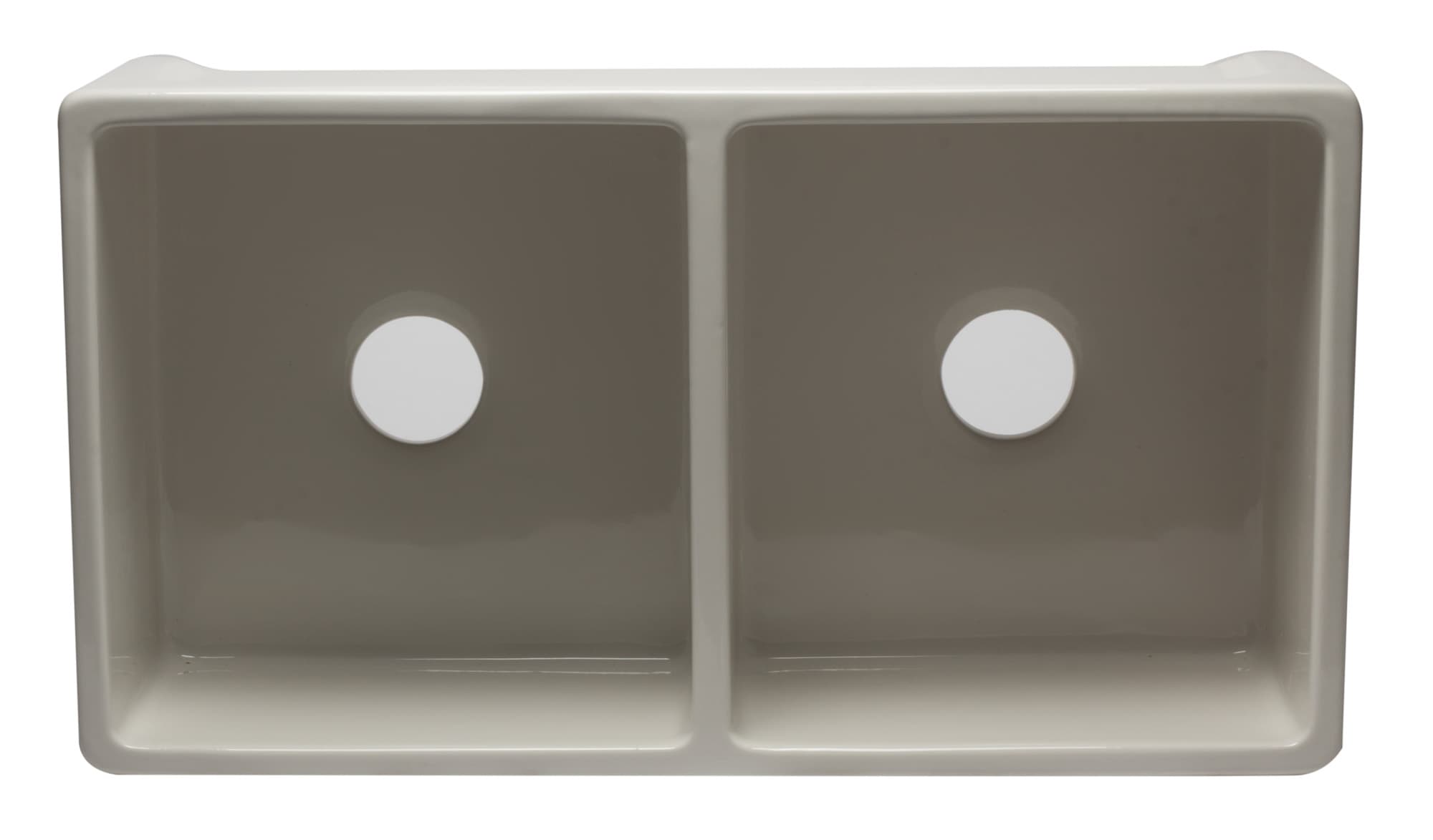 ALFI AB3318DB Reversible Double Fireclay Farmhouse Kitchen Sink - image 7